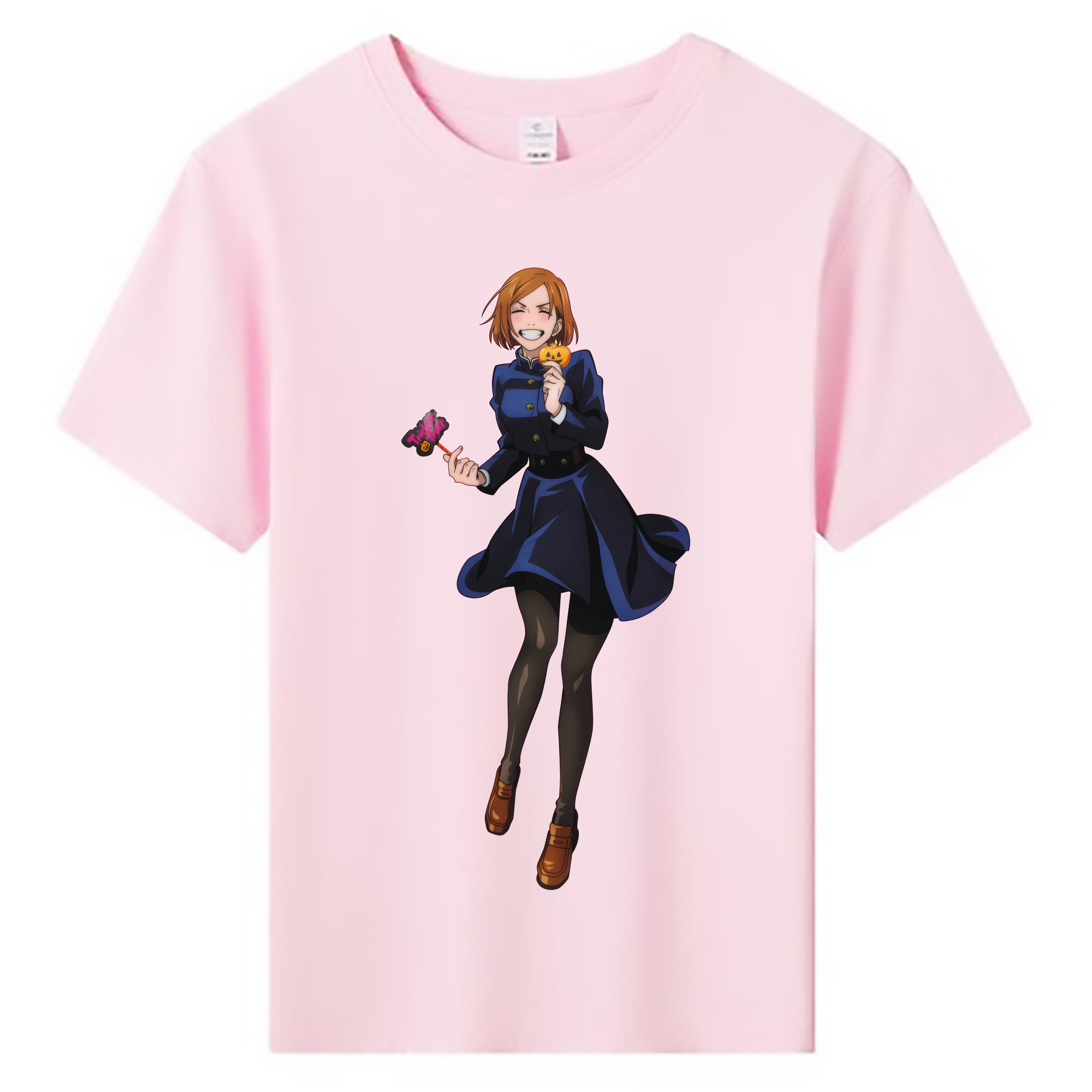 （画像用） 呪術廻戦 Jujutsu Kaisen 綿100％キッズTシャツ（フロントプリント）