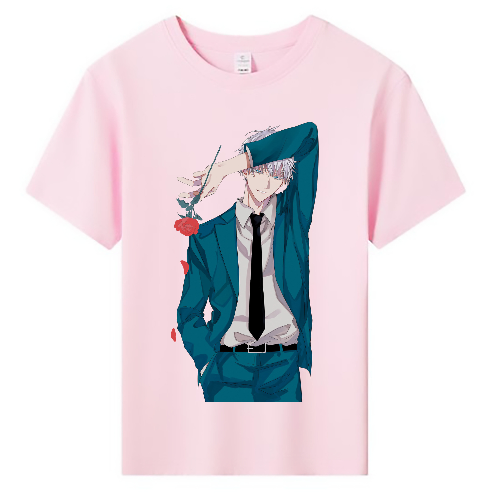 （画像用） 呪術廻戦 Jujutsu Kaisen 綿100％キッズTシャツ（フロントプリント）