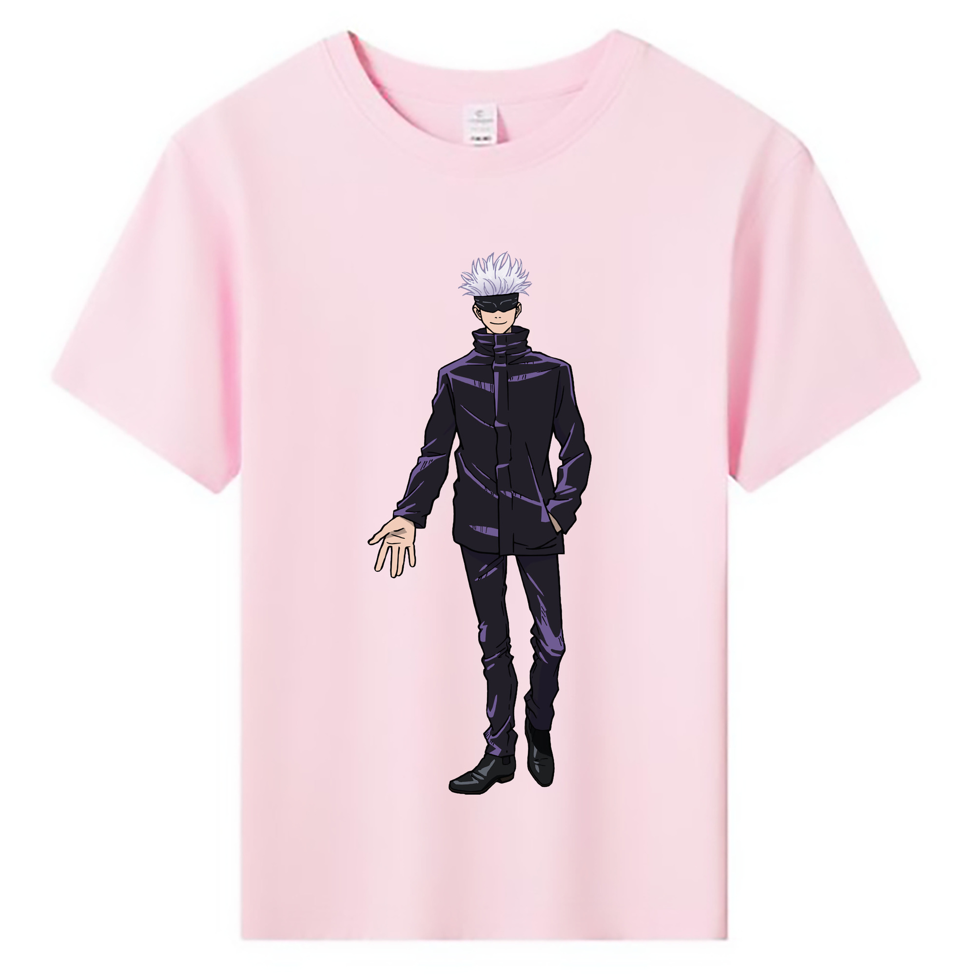 （画像用） 呪術廻戦 Jujutsu Kaisen 綿100％キッズTシャツ（フロントプリント）