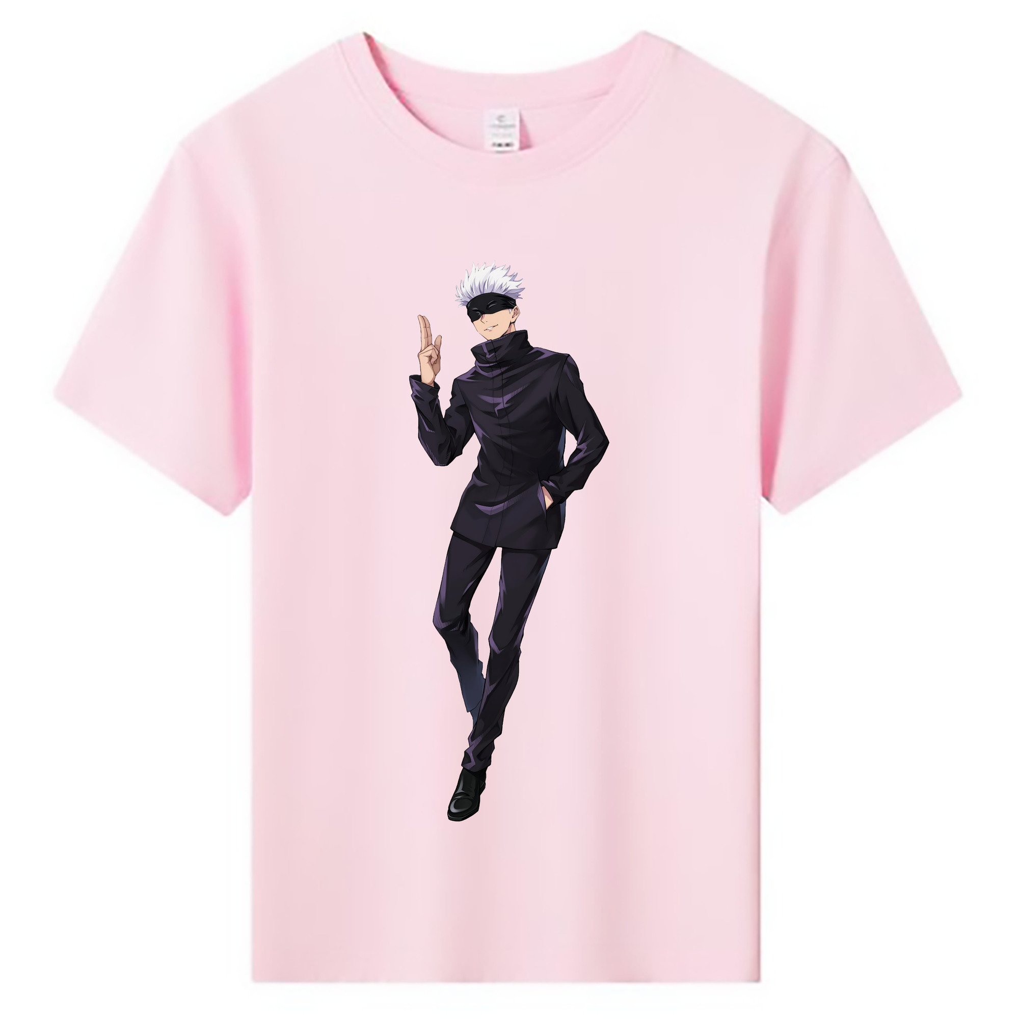 （画像用） 呪術廻戦 Jujutsu Kaisen 綿100％キッズTシャツ（フロントプリント）