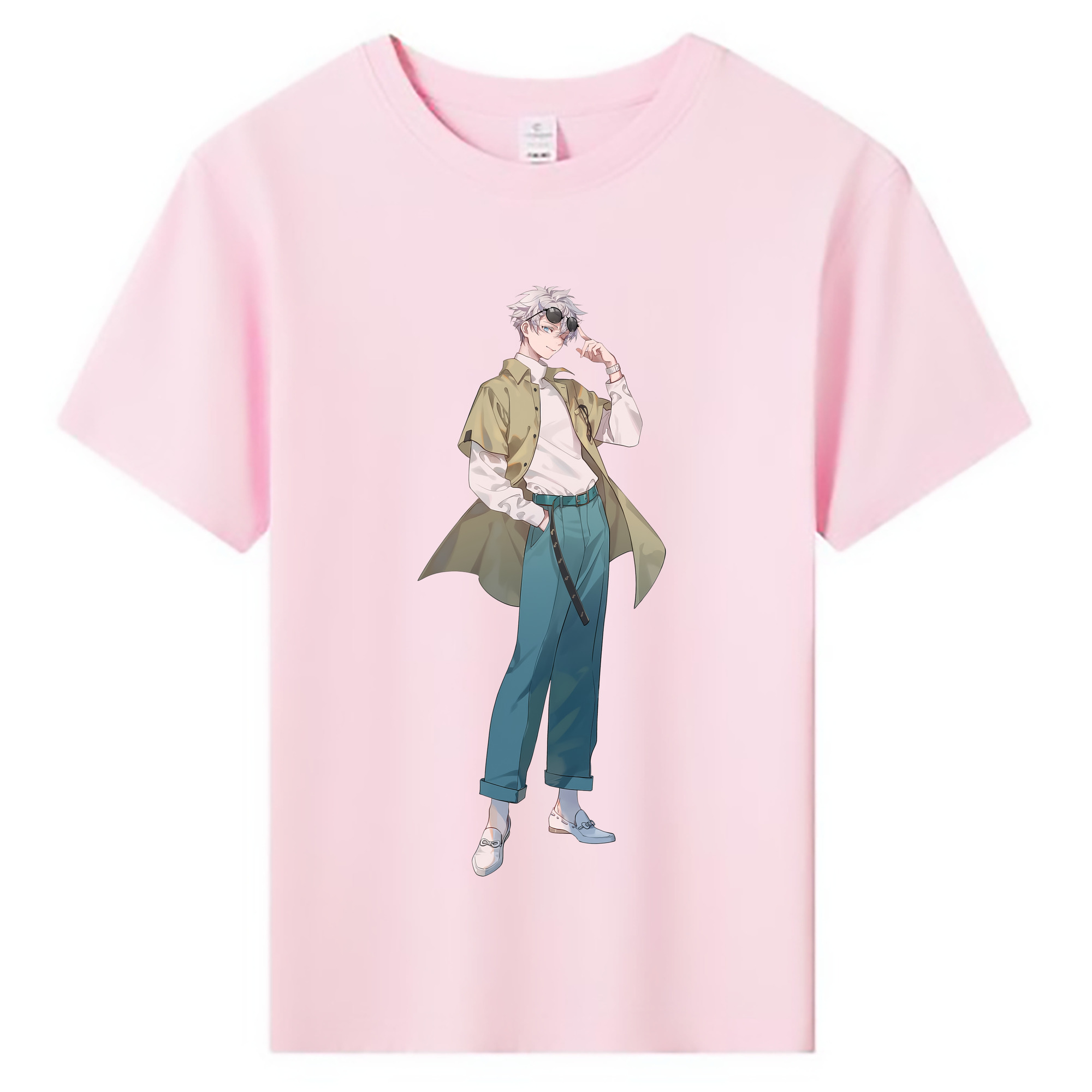 （画像用） 呪術廻戦 Jujutsu Kaisen 綿100％キッズTシャツ（フロントプリント）