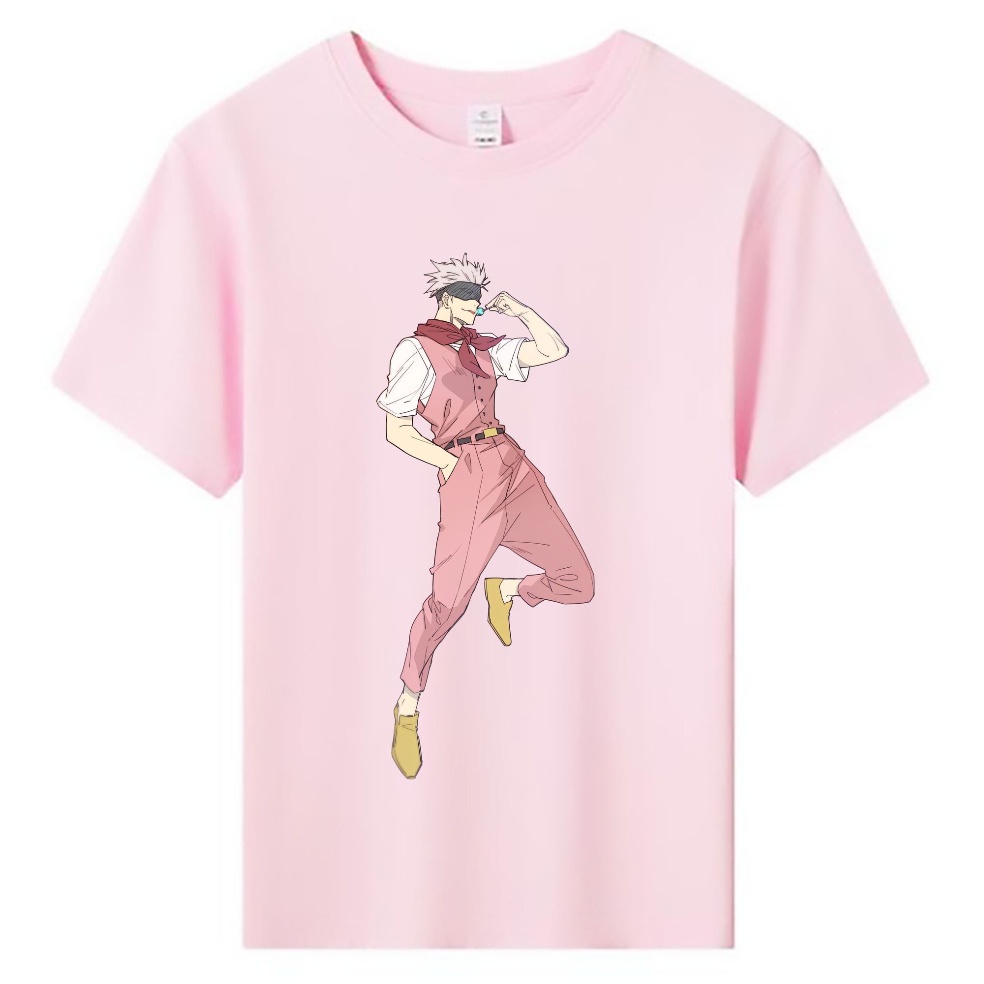 （画像用） 呪術廻戦 Jujutsu Kaisen 綿100％キッズTシャツ（フロントプリント）