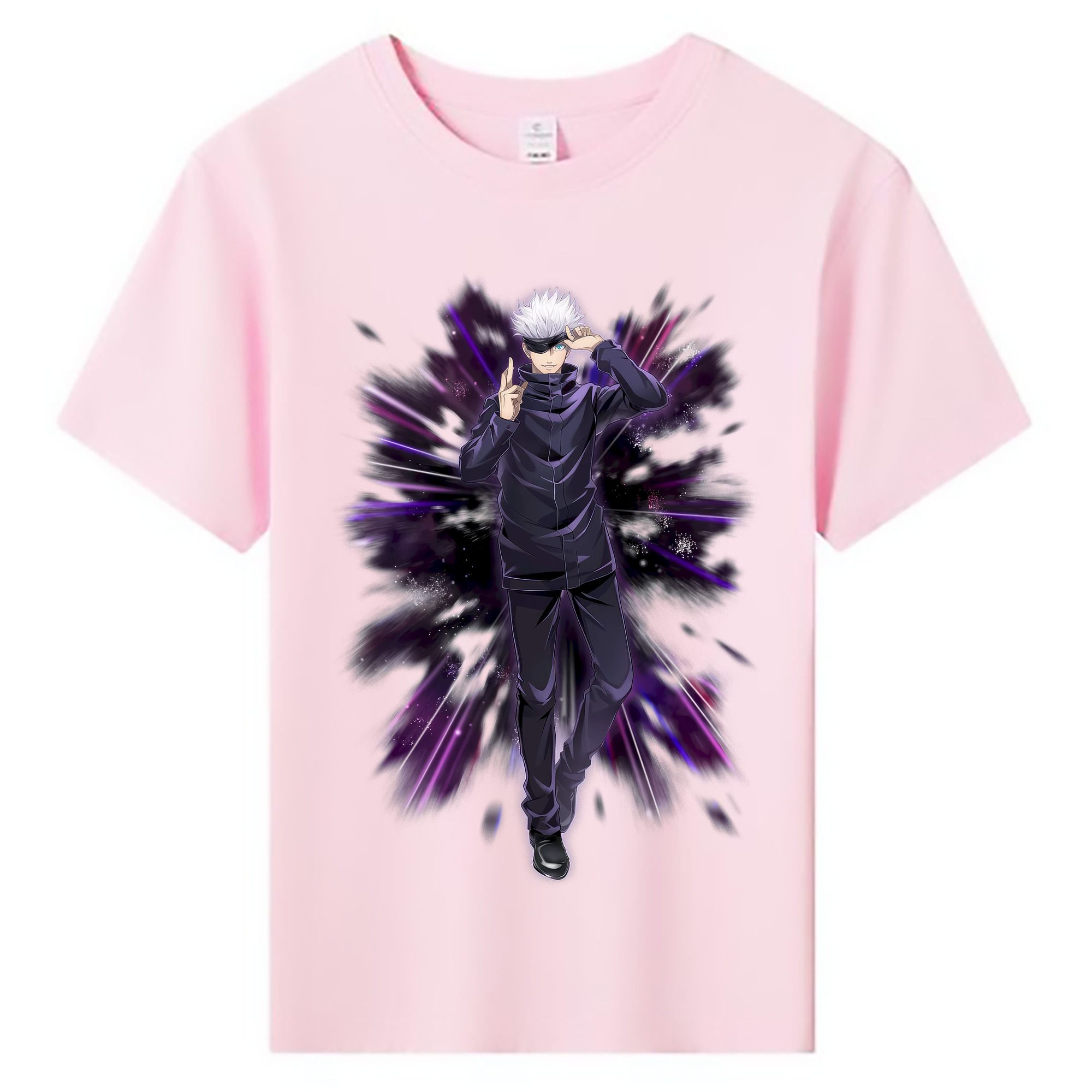 （画像用） 呪術廻戦 Jujutsu Kaisen 綿100％キッズTシャツ（フロントプリント）