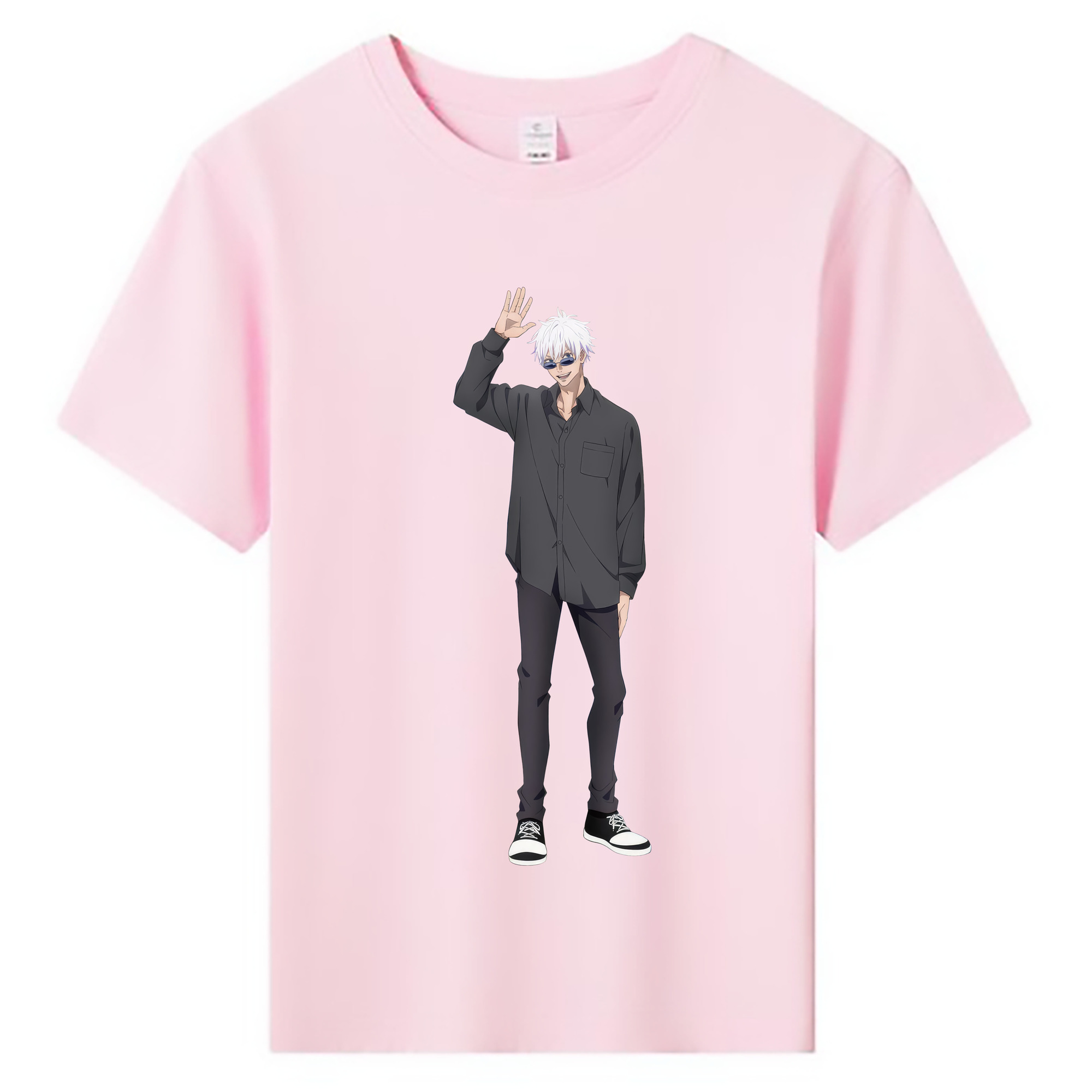 （画像用） 呪術廻戦 Jujutsu Kaisen 綿100％キッズTシャツ（フロントプリント）