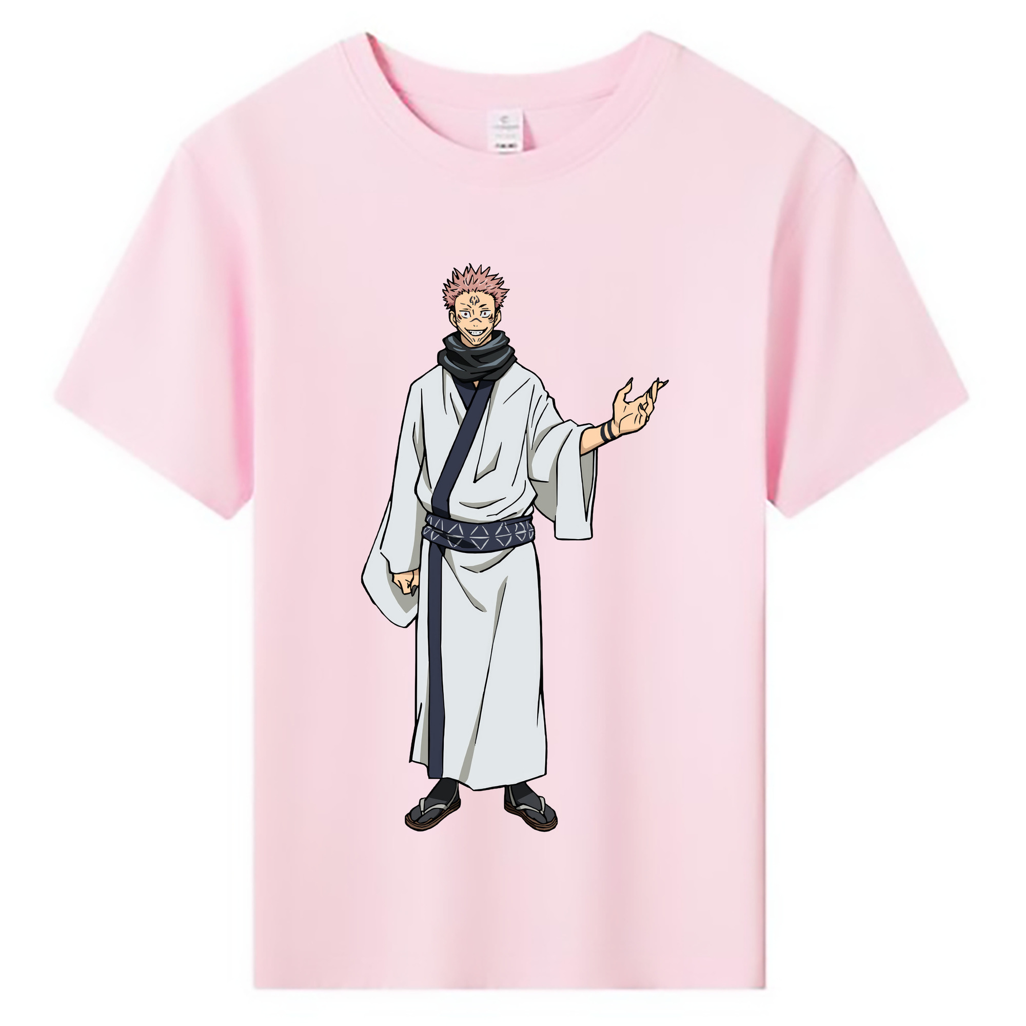 （画像用） 呪術廻戦 Jujutsu Kaisen 綿100％キッズTシャツ（フロントプリント）