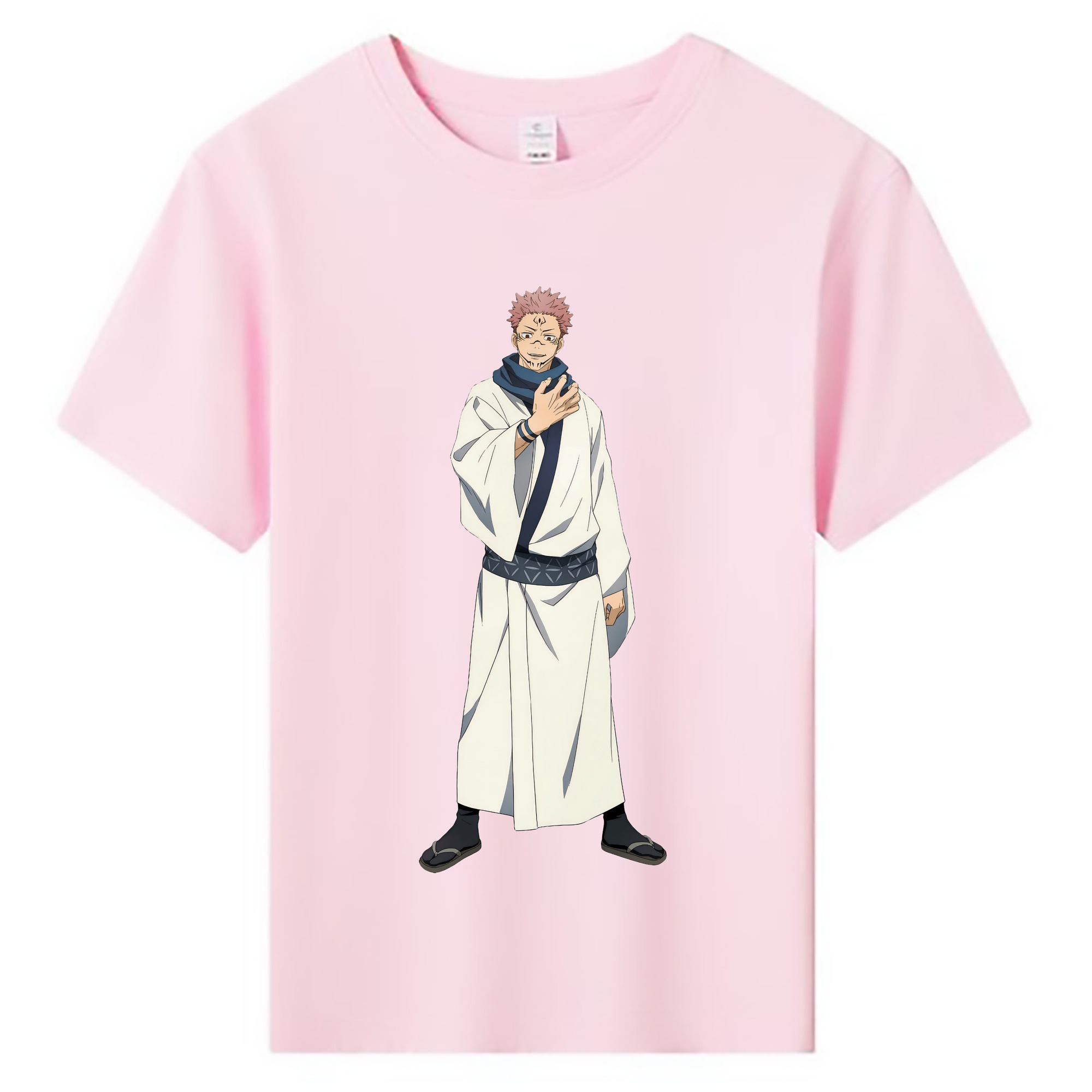 （画像用） 呪術廻戦 Jujutsu Kaisen 綿100％キッズTシャツ（フロントプリント）