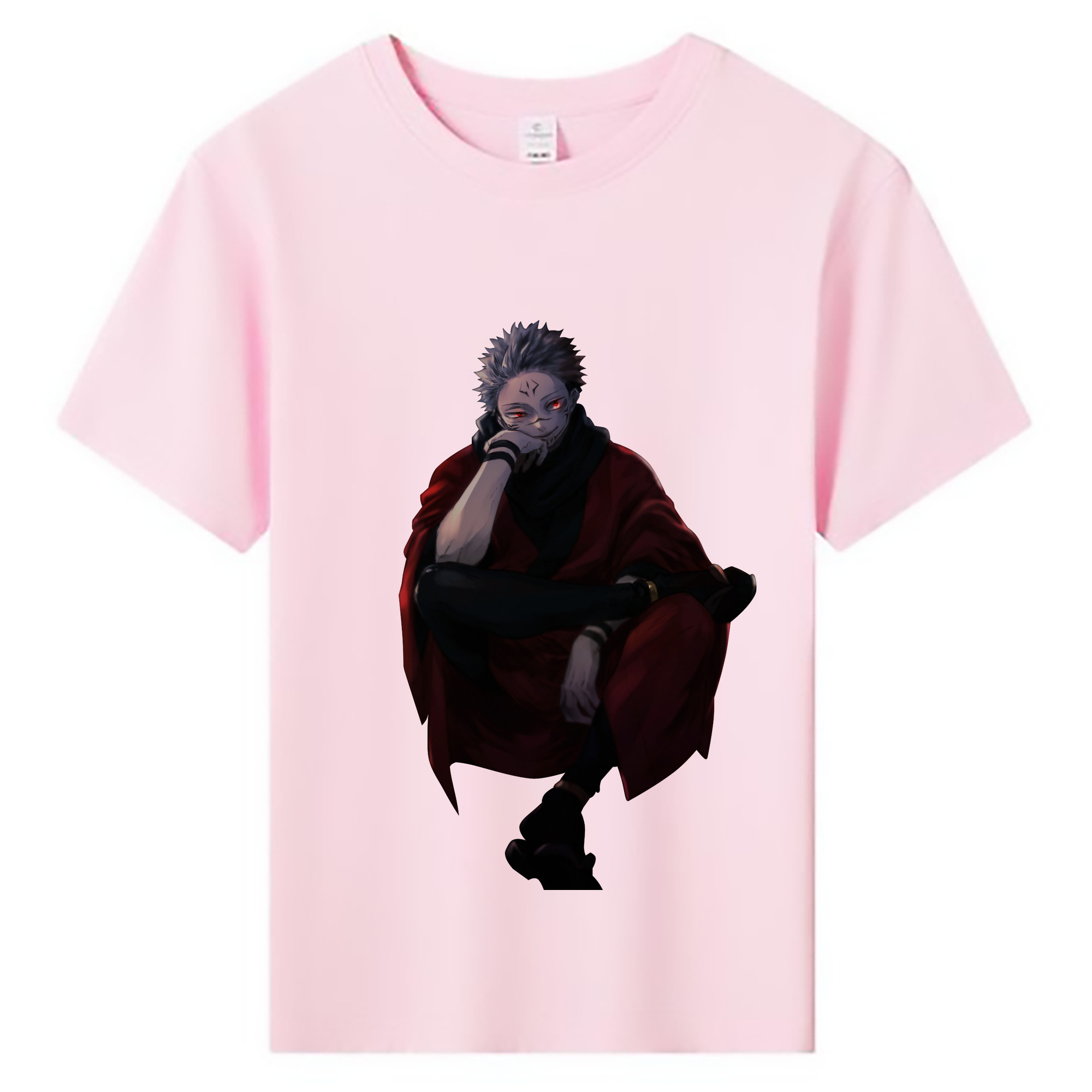 （画像用） 呪術廻戦 Jujutsu Kaisen 綿100％キッズTシャツ（フロントプリント）
