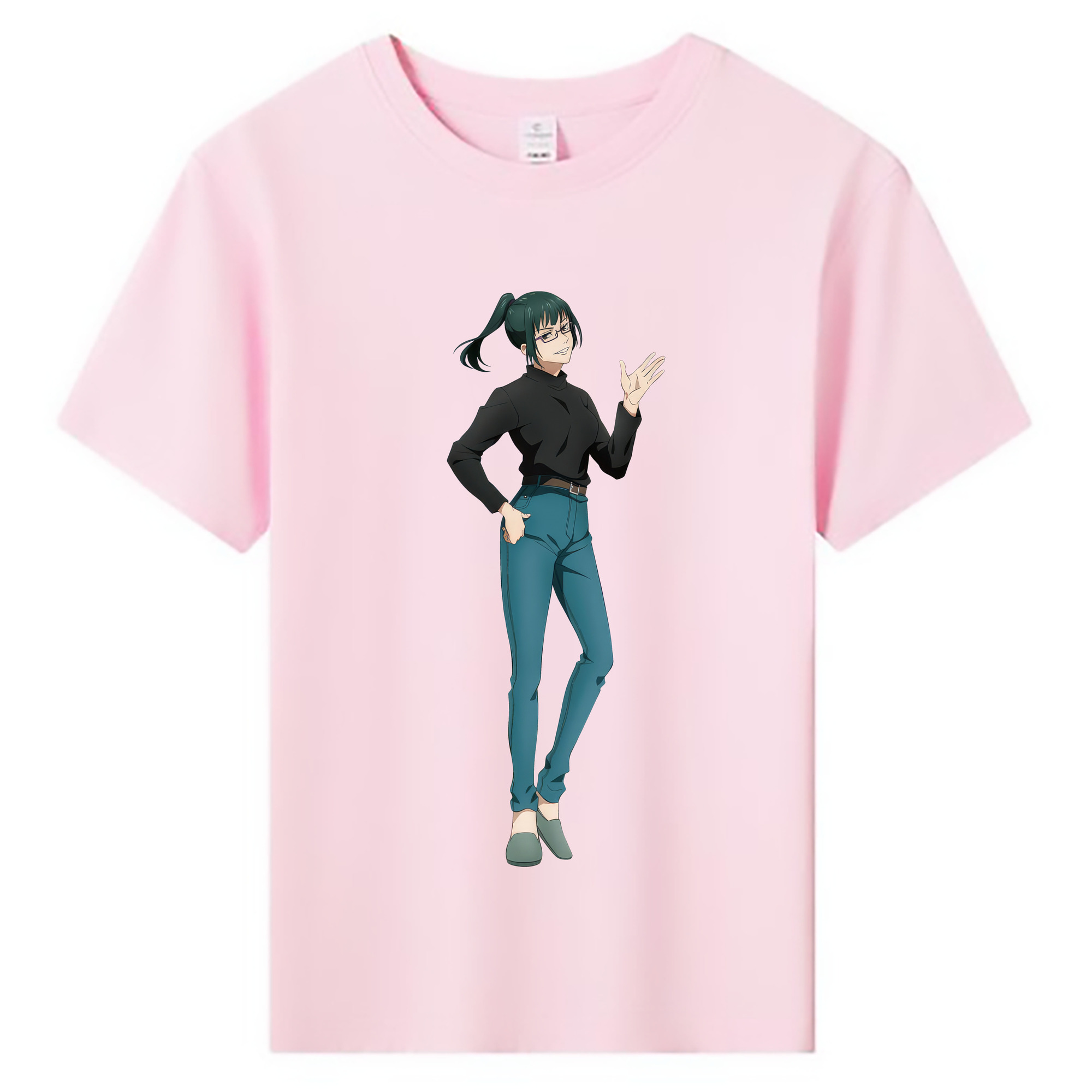 （画像用） 呪術廻戦 Jujutsu Kaisen 綿100％キッズTシャツ（フロントプリント）