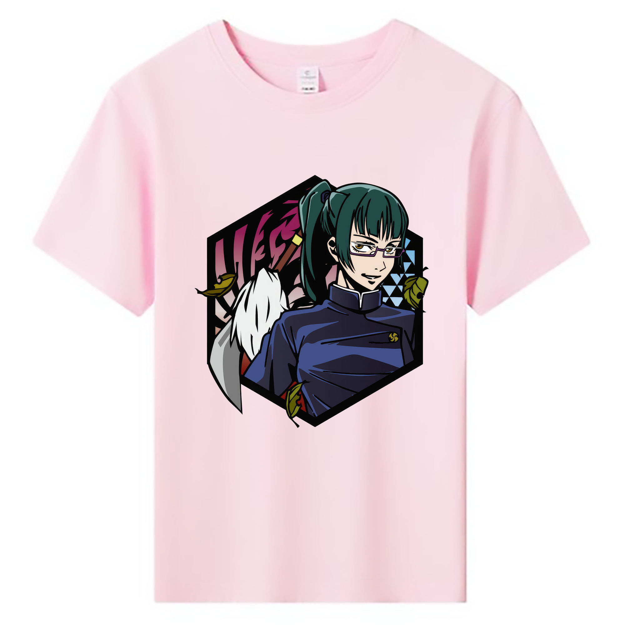 （画像用） 呪術廻戦 Jujutsu Kaisen 綿100％キッズTシャツ（フロントプリント）