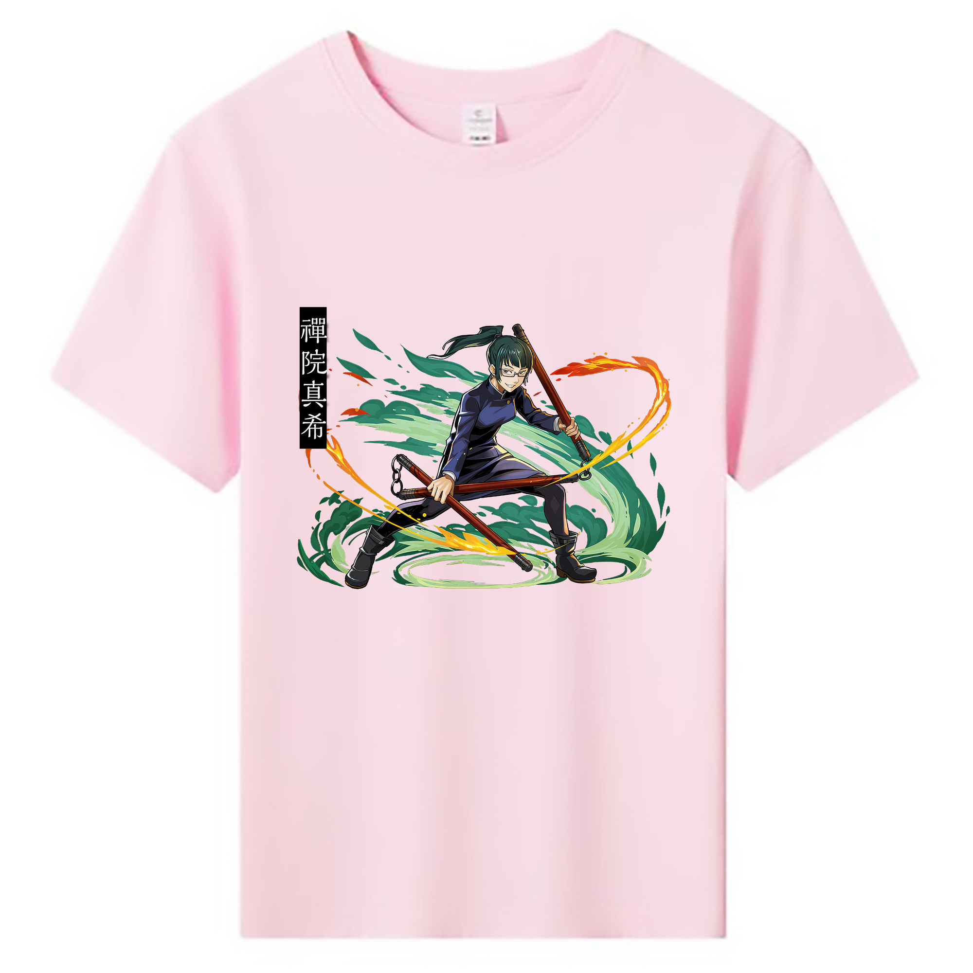 （画像用） 呪術廻戦 Jujutsu Kaisen 綿100％キッズTシャツ（フロントプリント）
