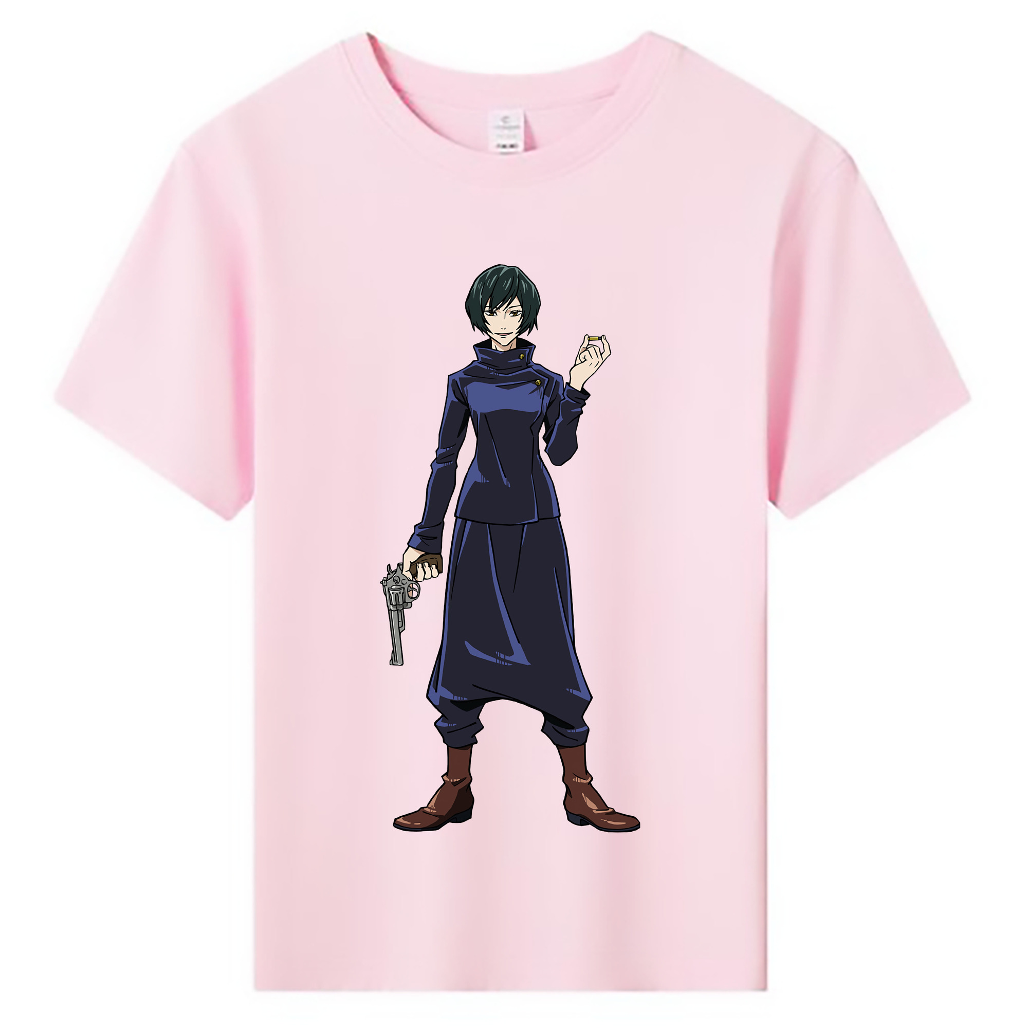 （画像用） 呪術廻戦 Jujutsu Kaisen 綿100％キッズTシャツ（フロントプリント）
