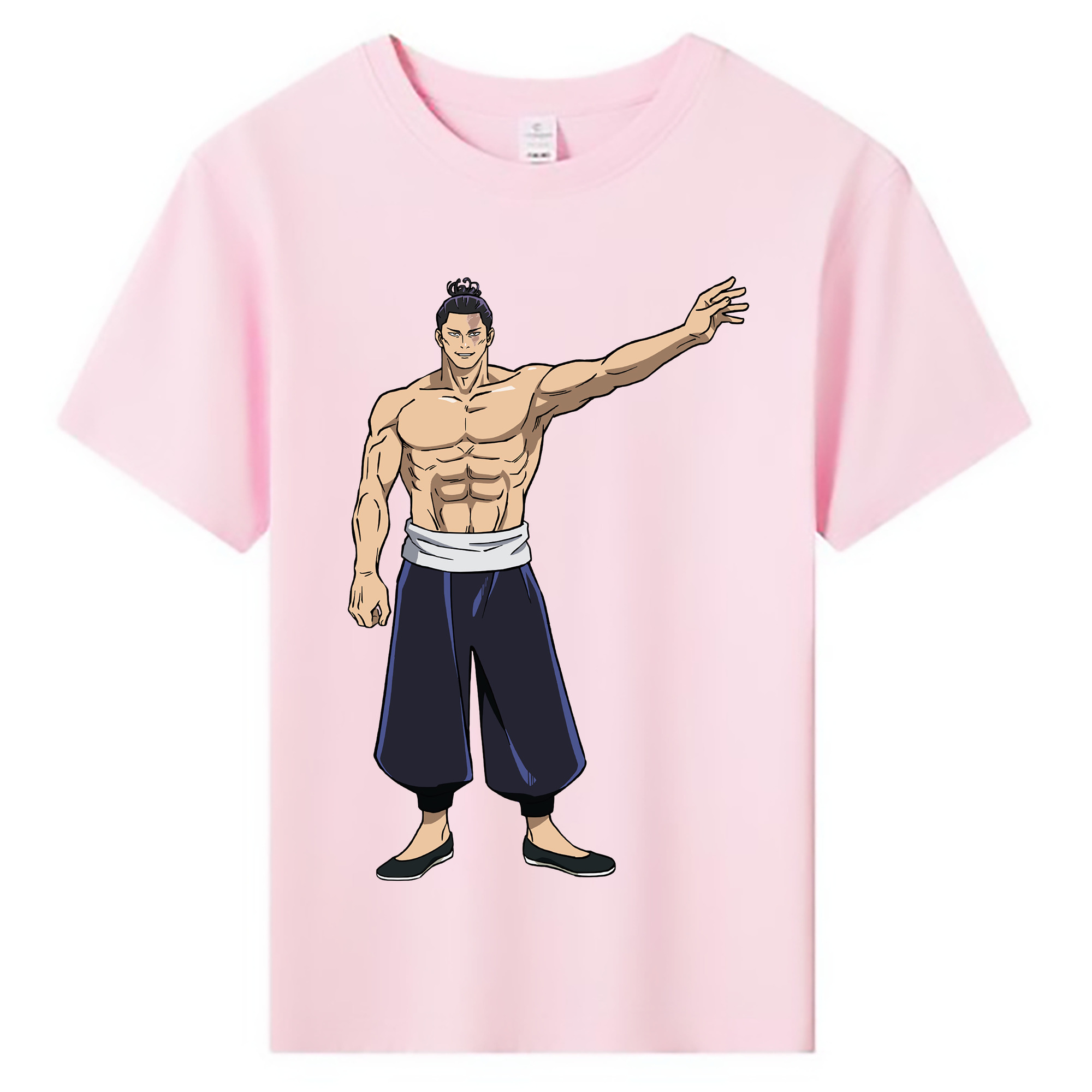 （画像用） 呪術廻戦 Jujutsu Kaisen 綿100％キッズTシャツ（フロントプリント）