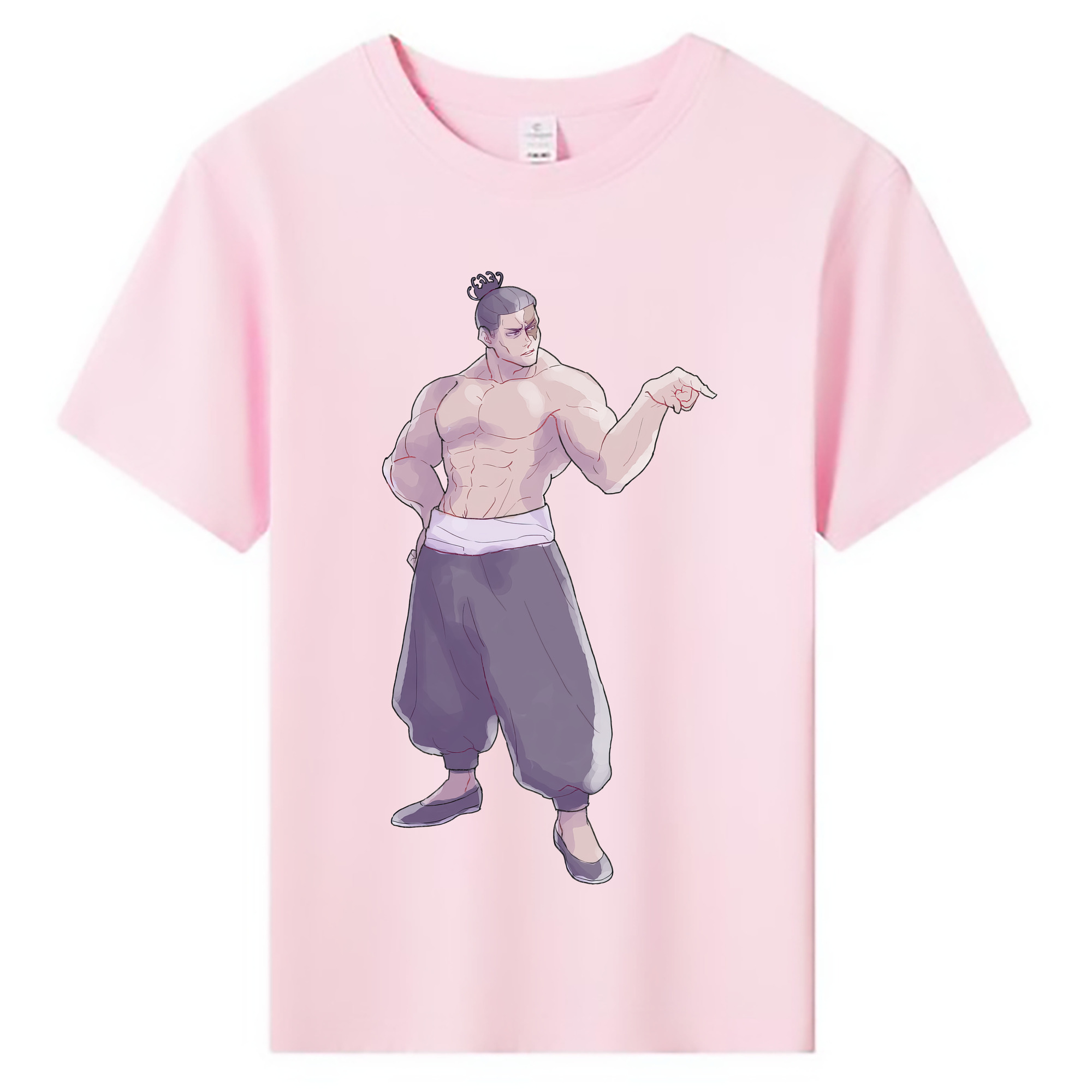 （画像用） 呪術廻戦 Jujutsu Kaisen 綿100％キッズTシャツ（フロントプリント）