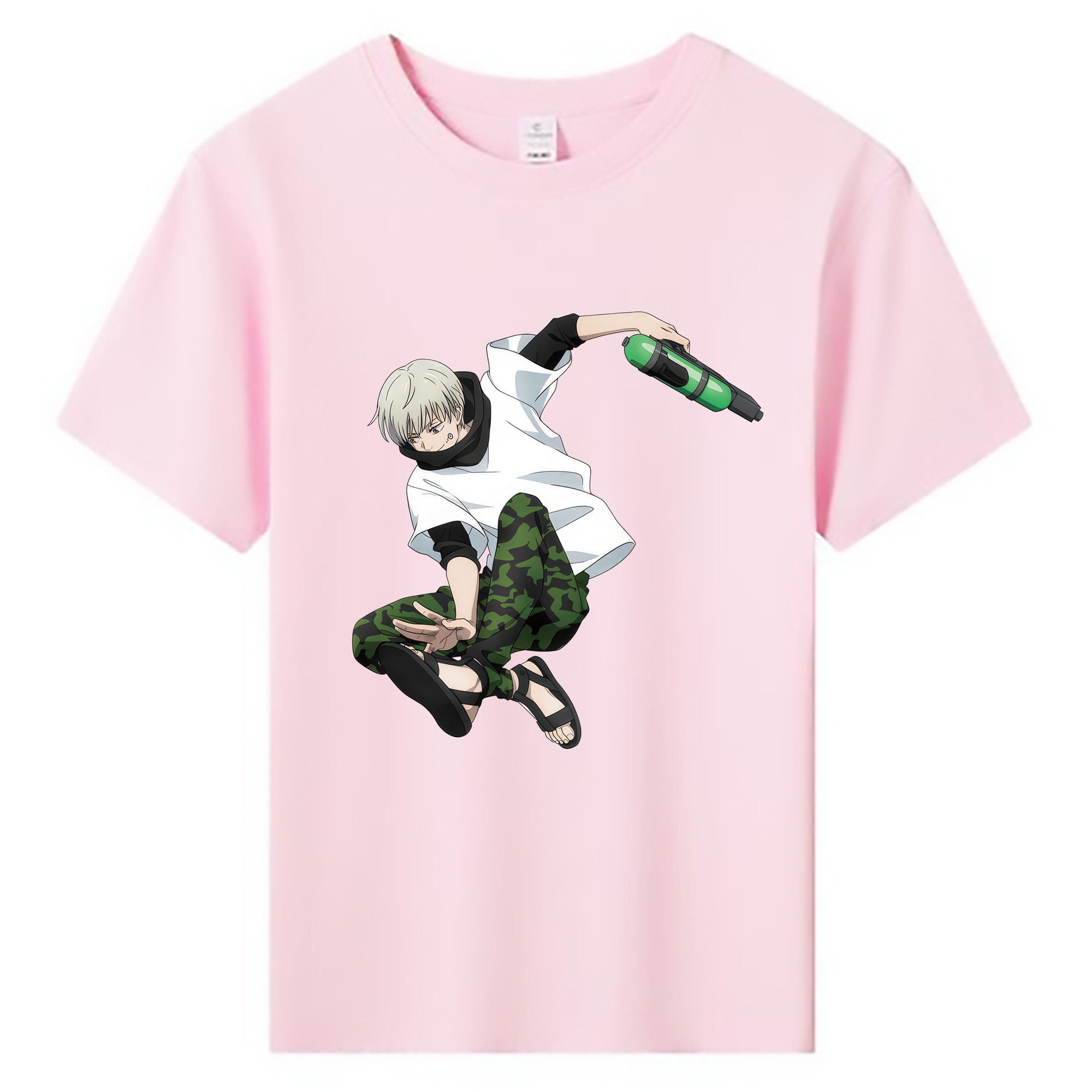 （画像用） 呪術廻戦 Jujutsu Kaisen 綿100％キッズTシャツ（フロントプリント）