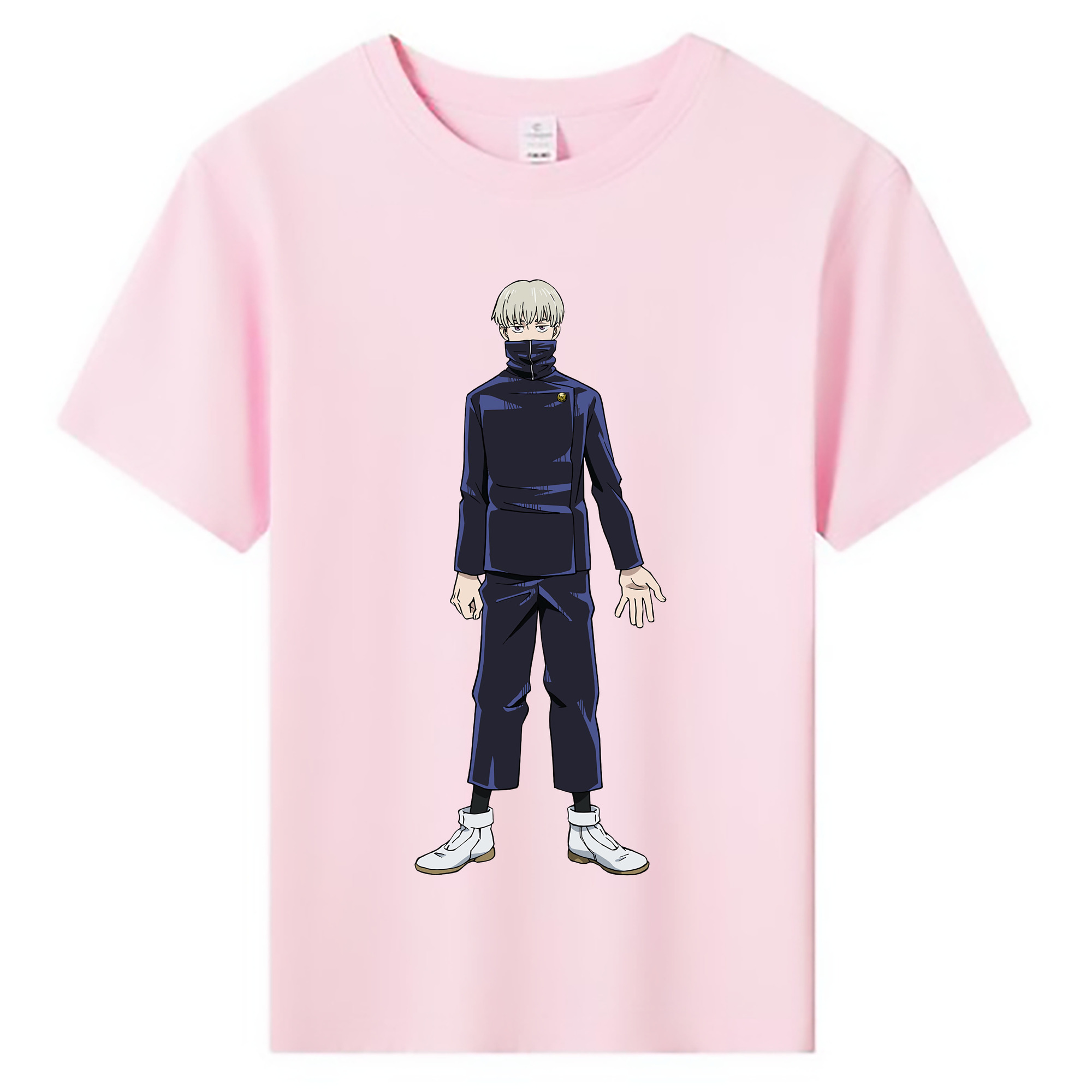 （画像用） 呪術廻戦 Jujutsu Kaisen 綿100％キッズTシャツ（フロントプリント）
