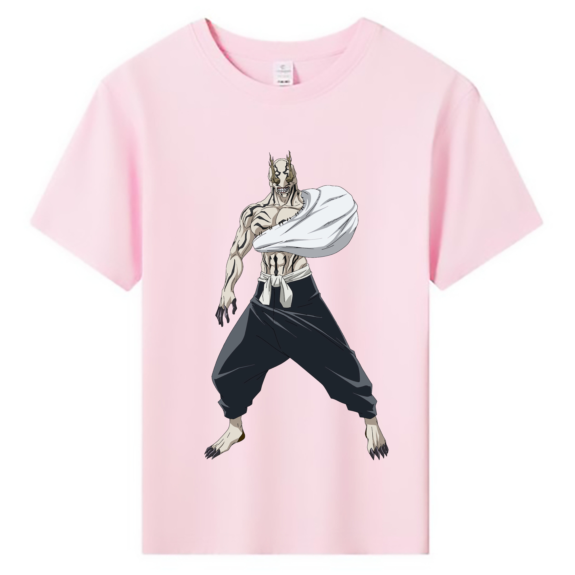 （画像用） 呪術廻戦 Jujutsu Kaisen 綿100％キッズTシャツ（フロントプリント）