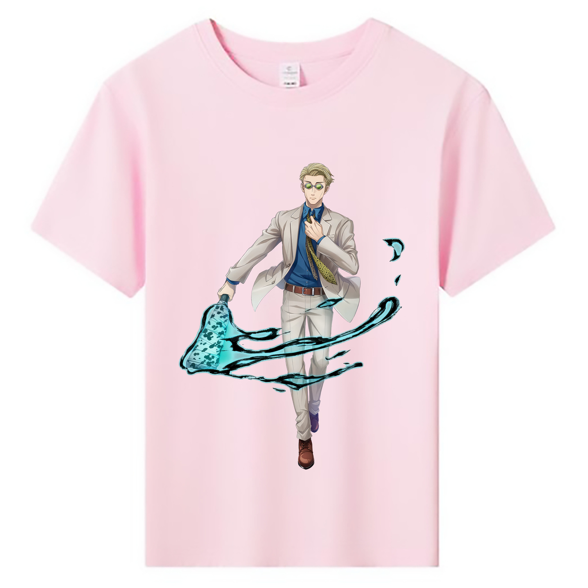 （画像用） 呪術廻戦 Jujutsu Kaisen 綿100％キッズTシャツ（フロントプリント）