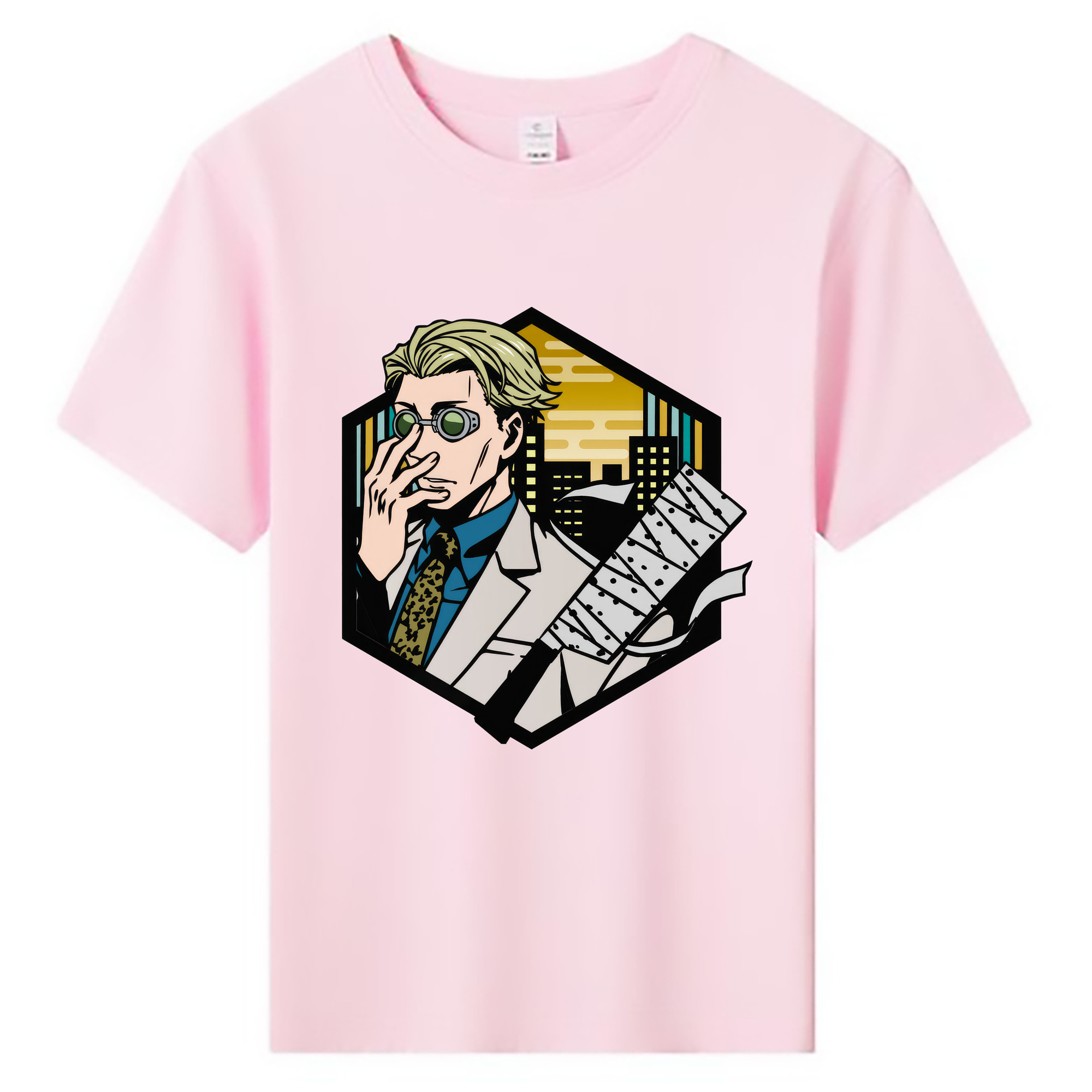 （画像用） 呪術廻戦 Jujutsu Kaisen 綿100％キッズTシャツ（フロントプリント）