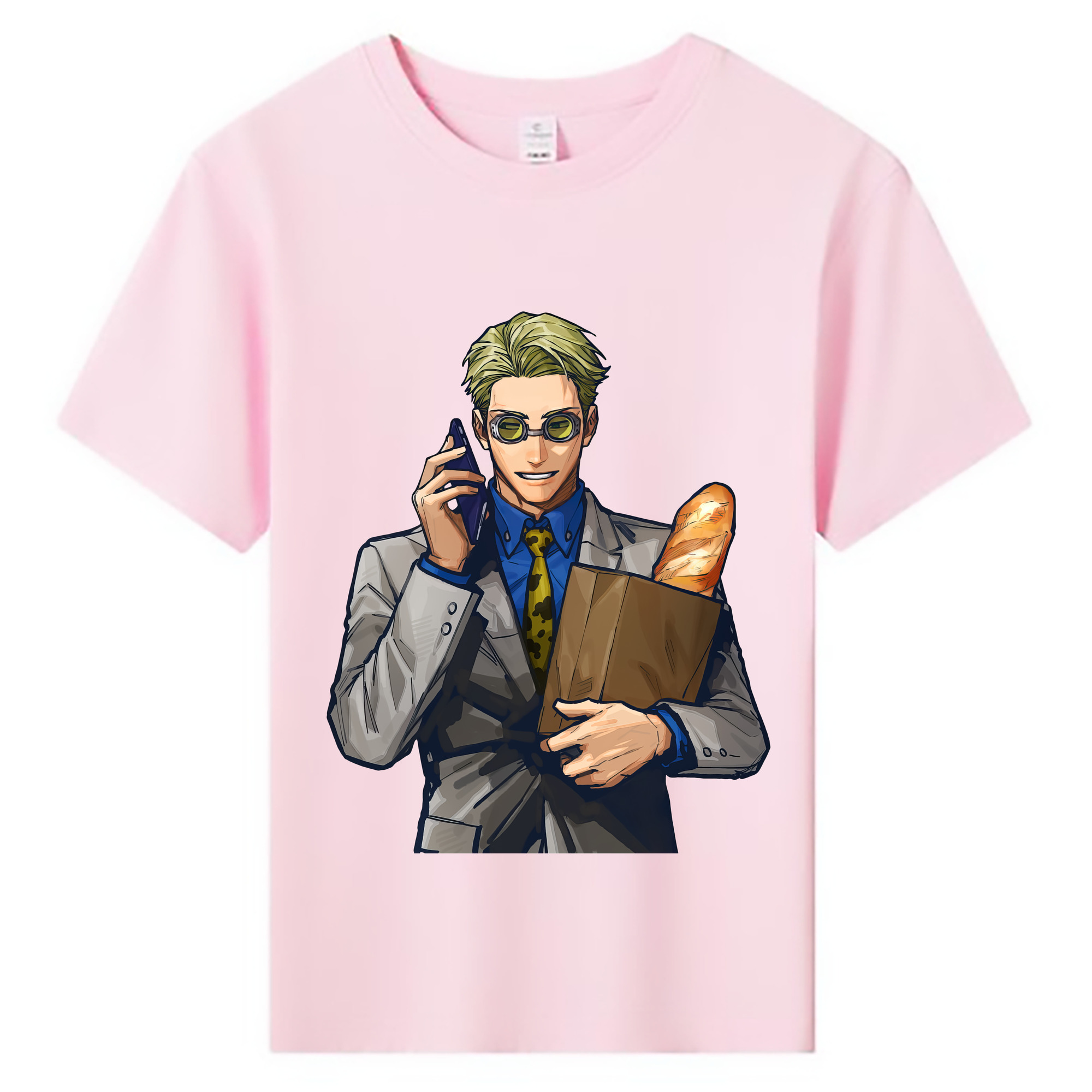 （画像用） 呪術廻戦 Jujutsu Kaisen 綿100％キッズTシャツ（フロントプリント）