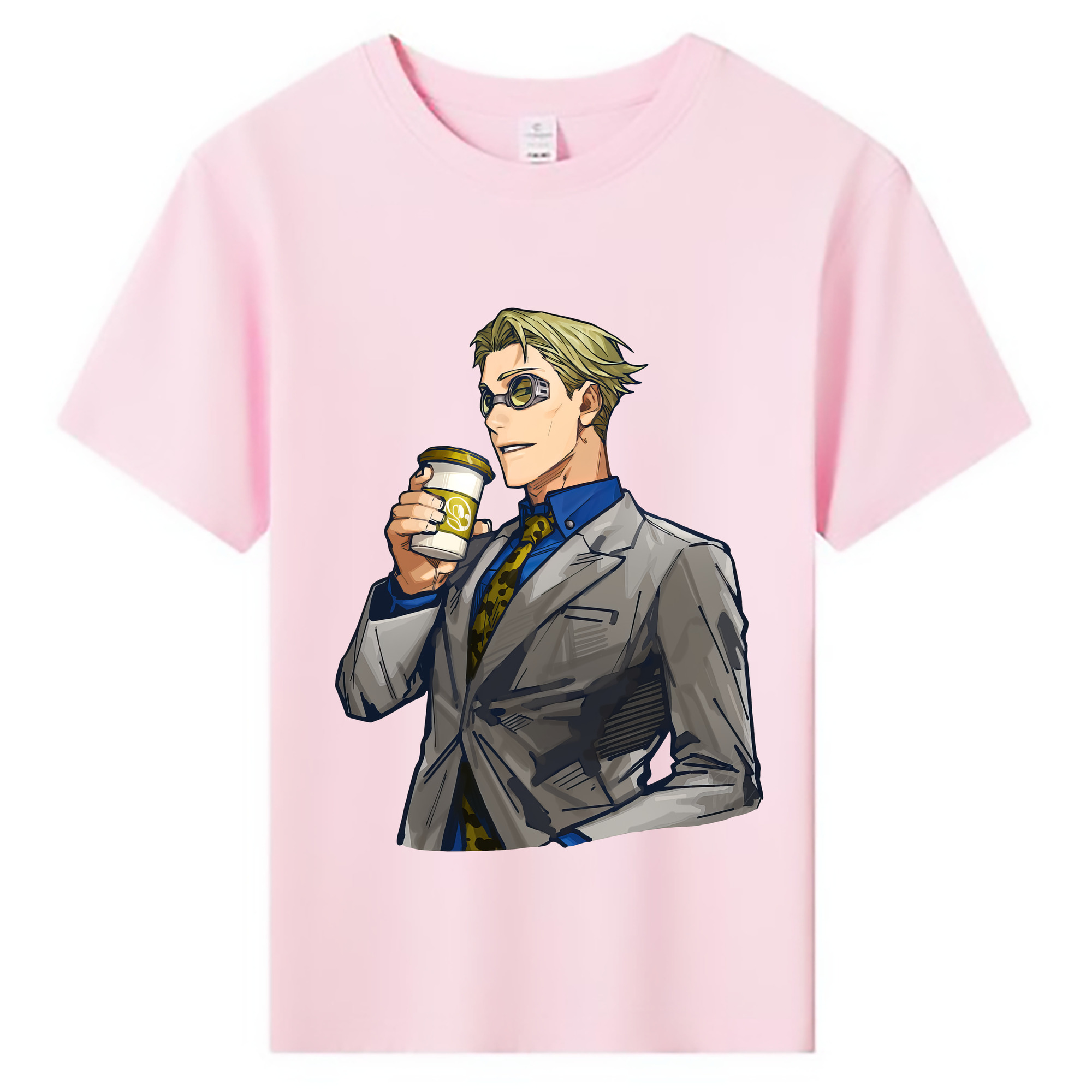 （画像用） 呪術廻戦 Jujutsu Kaisen 綿100％キッズTシャツ（フロントプリント）
