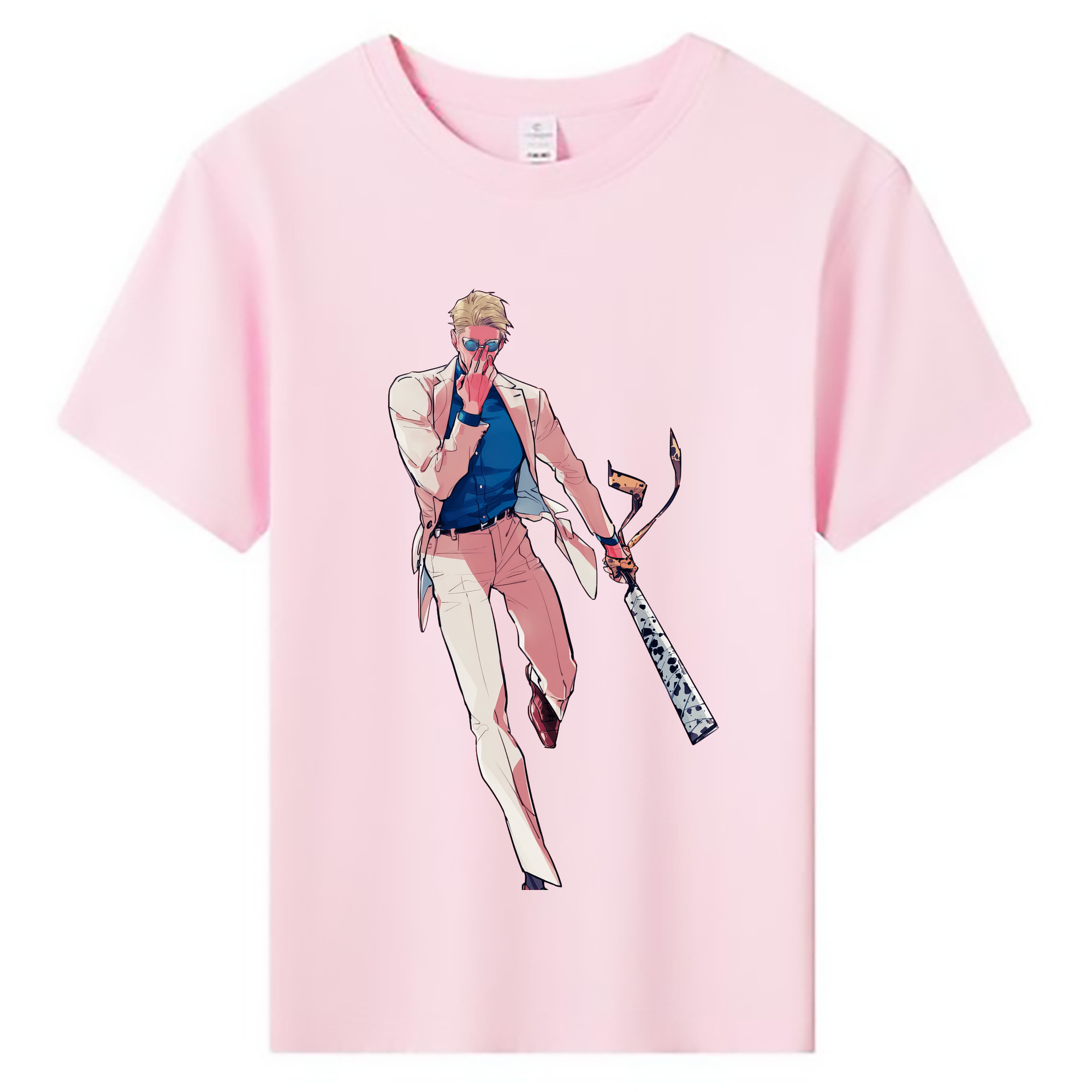 （画像用） 呪術廻戦 Jujutsu Kaisen 綿100％キッズTシャツ（フロントプリント）