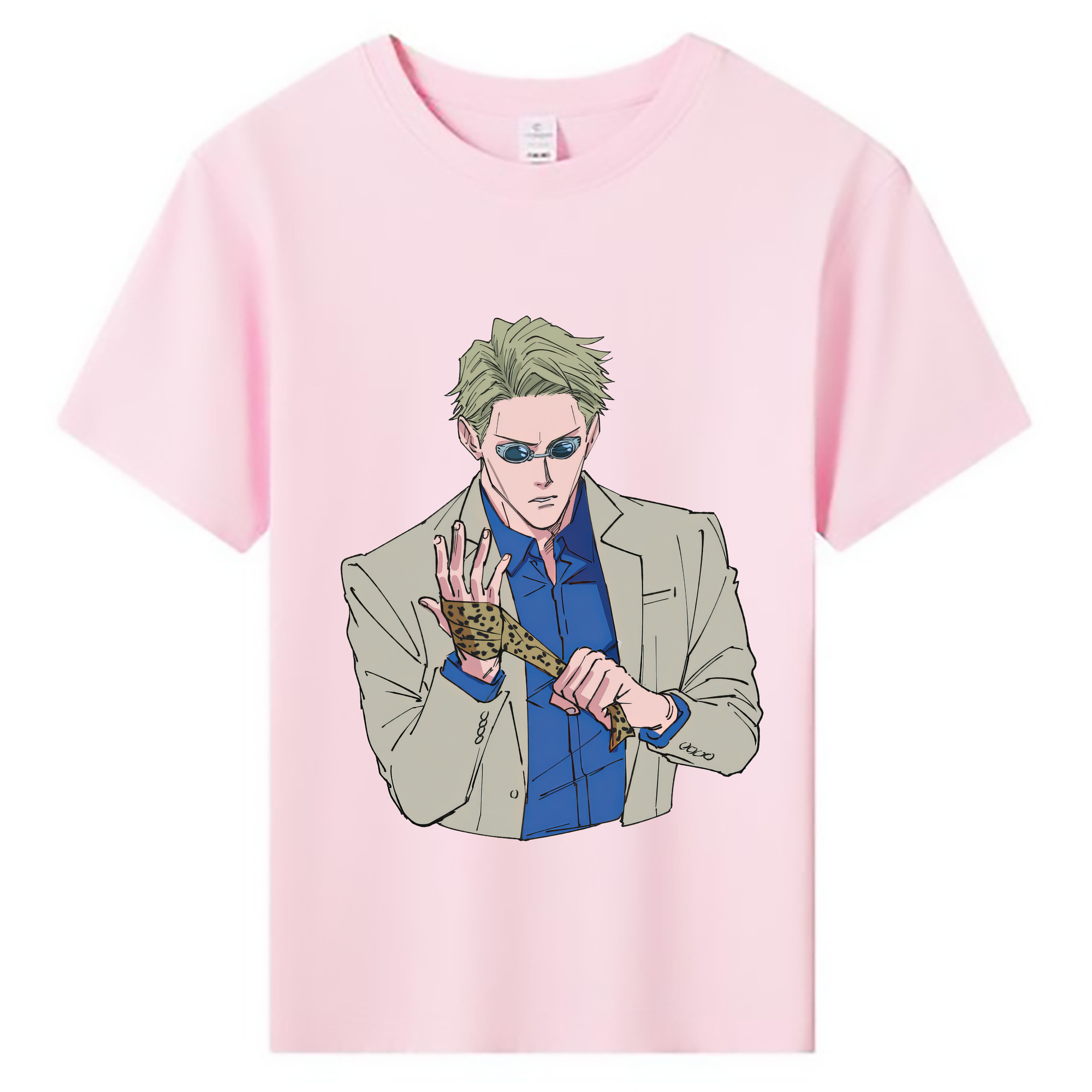 （画像用） 呪術廻戦 Jujutsu Kaisen 綿100％キッズTシャツ（フロントプリント）