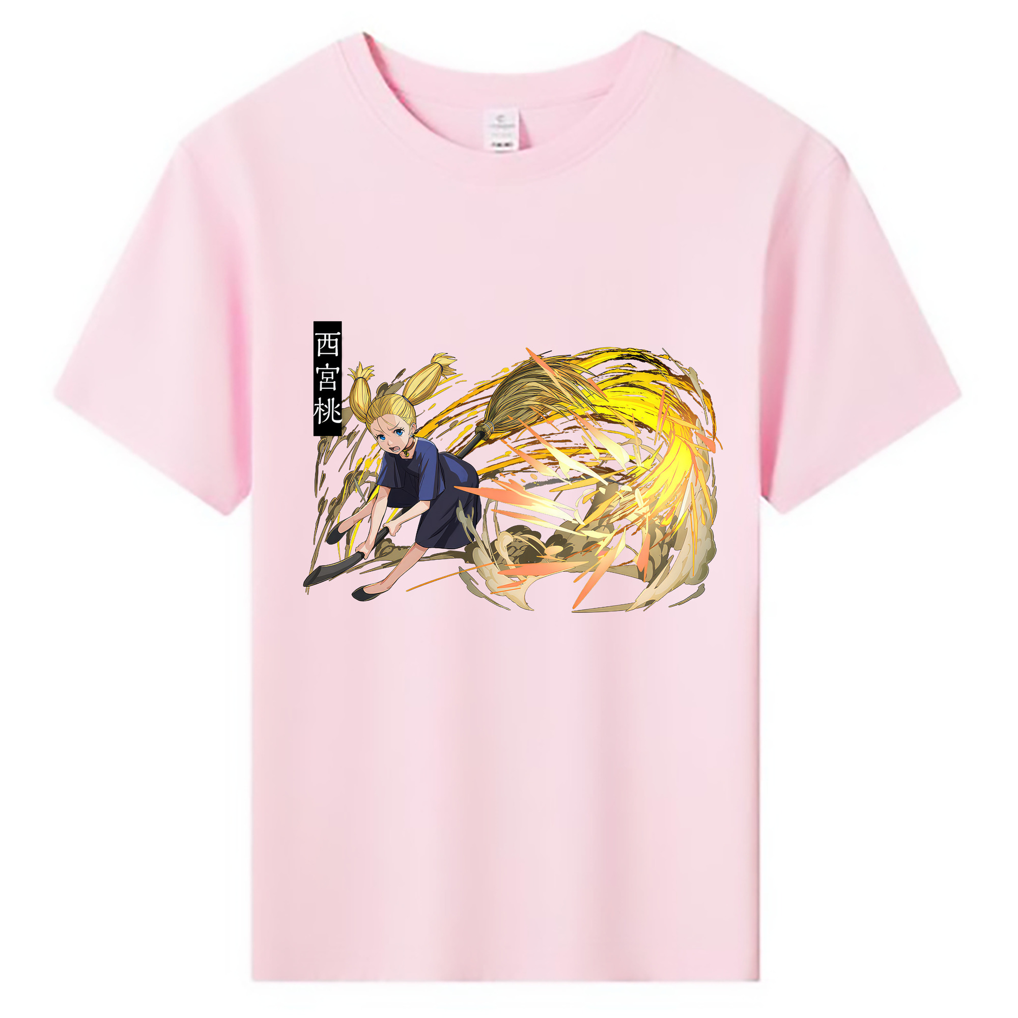 （画像用） 呪術廻戦 Jujutsu Kaisen 綿100％キッズTシャツ（フロントプリント）
