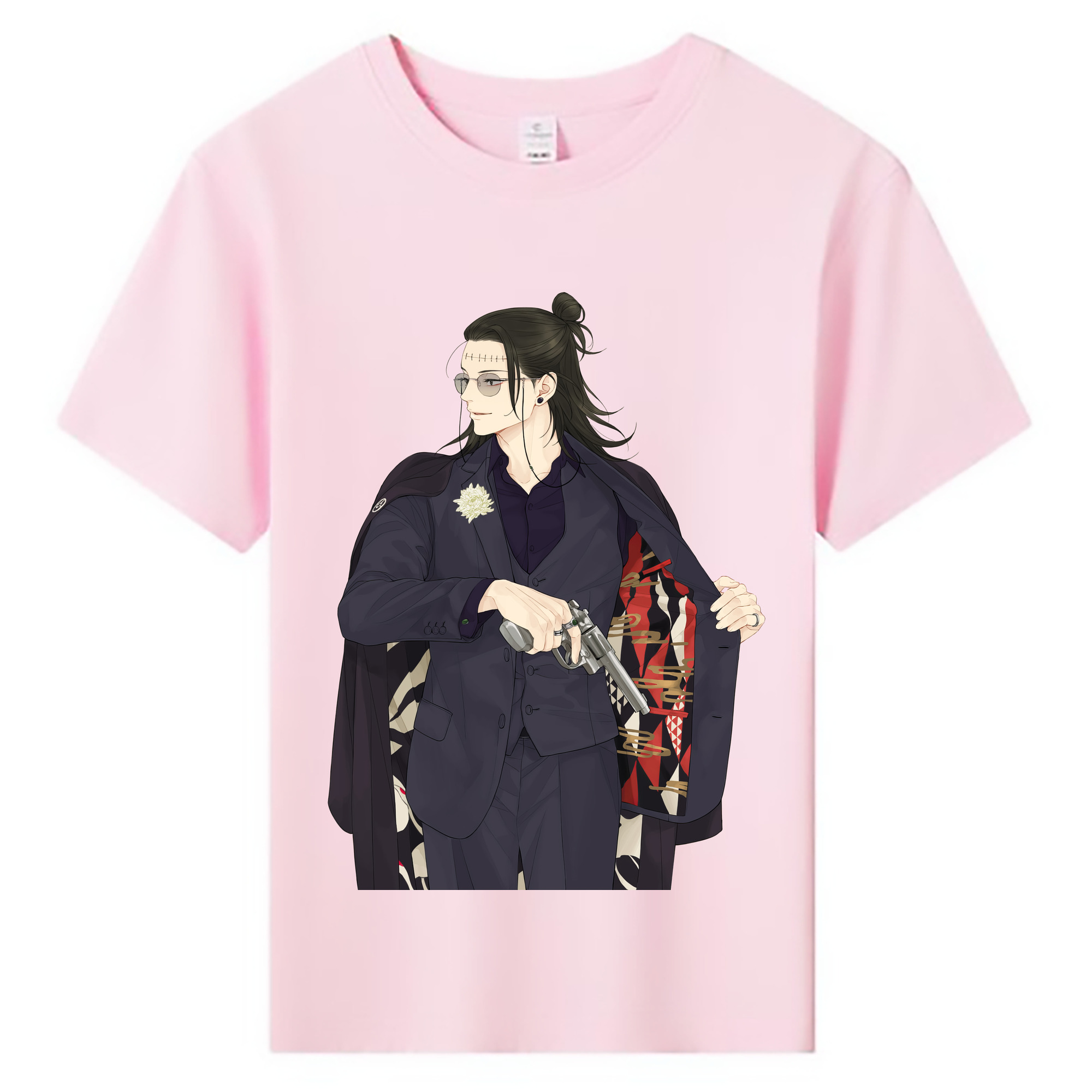 （画像用） 呪術廻戦 Jujutsu Kaisen 綿100％キッズTシャツ（フロントプリント）