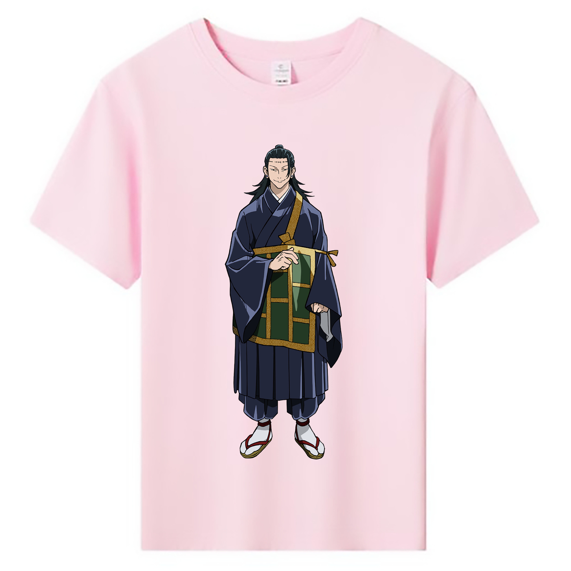 （画像用） 呪術廻戦 Jujutsu Kaisen 綿100％キッズTシャツ（フロントプリント）