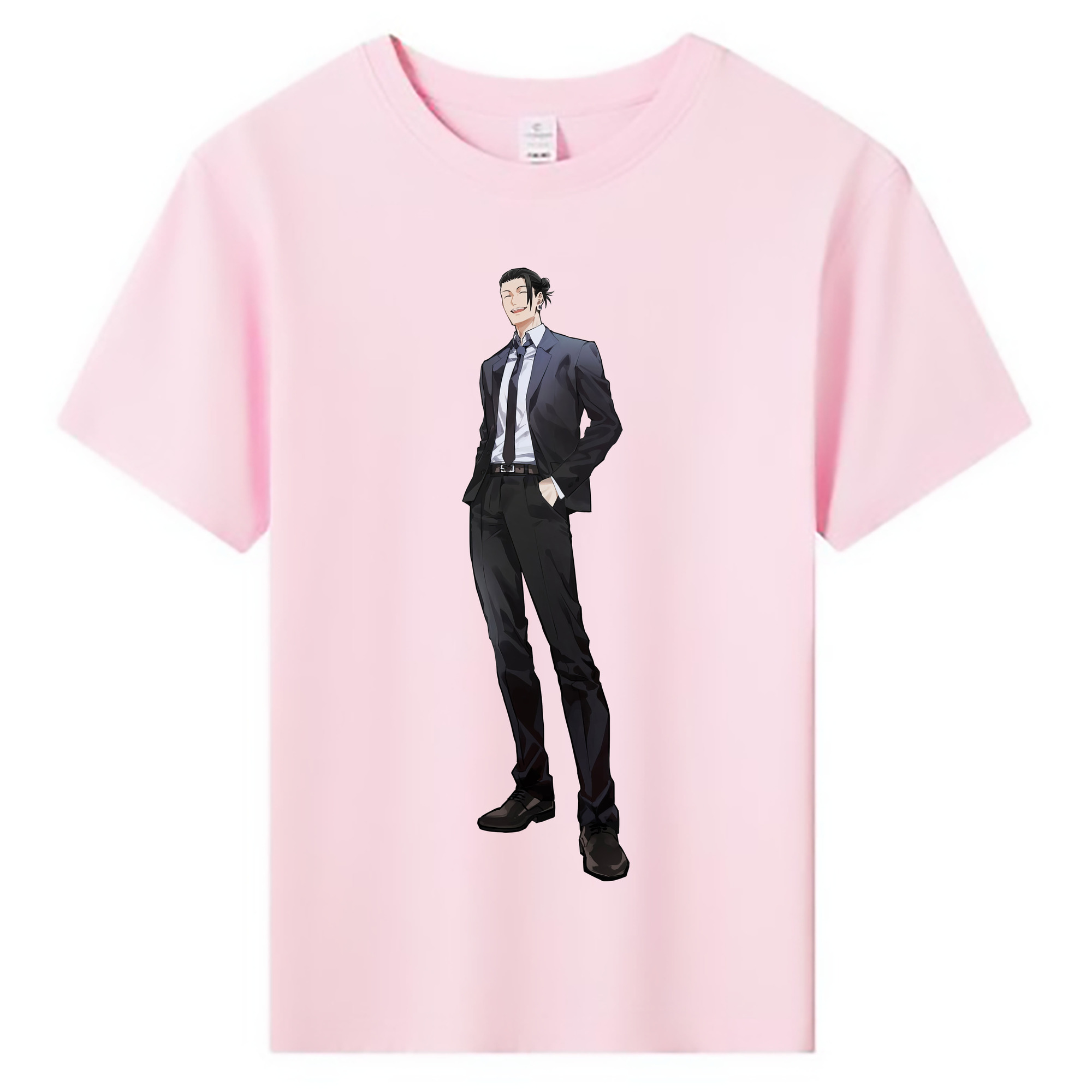（画像用） 呪術廻戦 Jujutsu Kaisen 綿100％キッズTシャツ（フロントプリント）