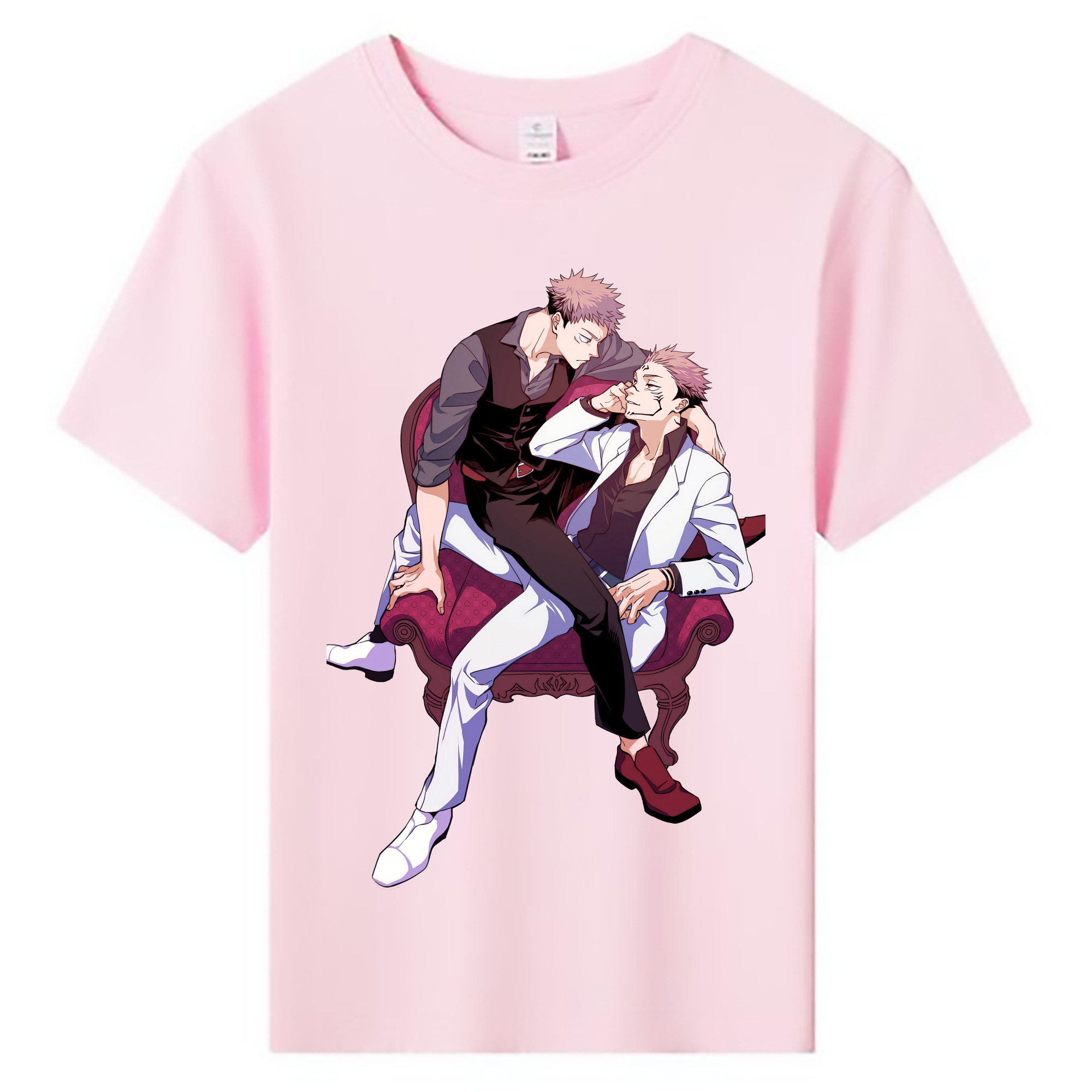 （画像用） 呪術廻戦 Jujutsu Kaisen 綿100％キッズTシャツ（フロントプリント）