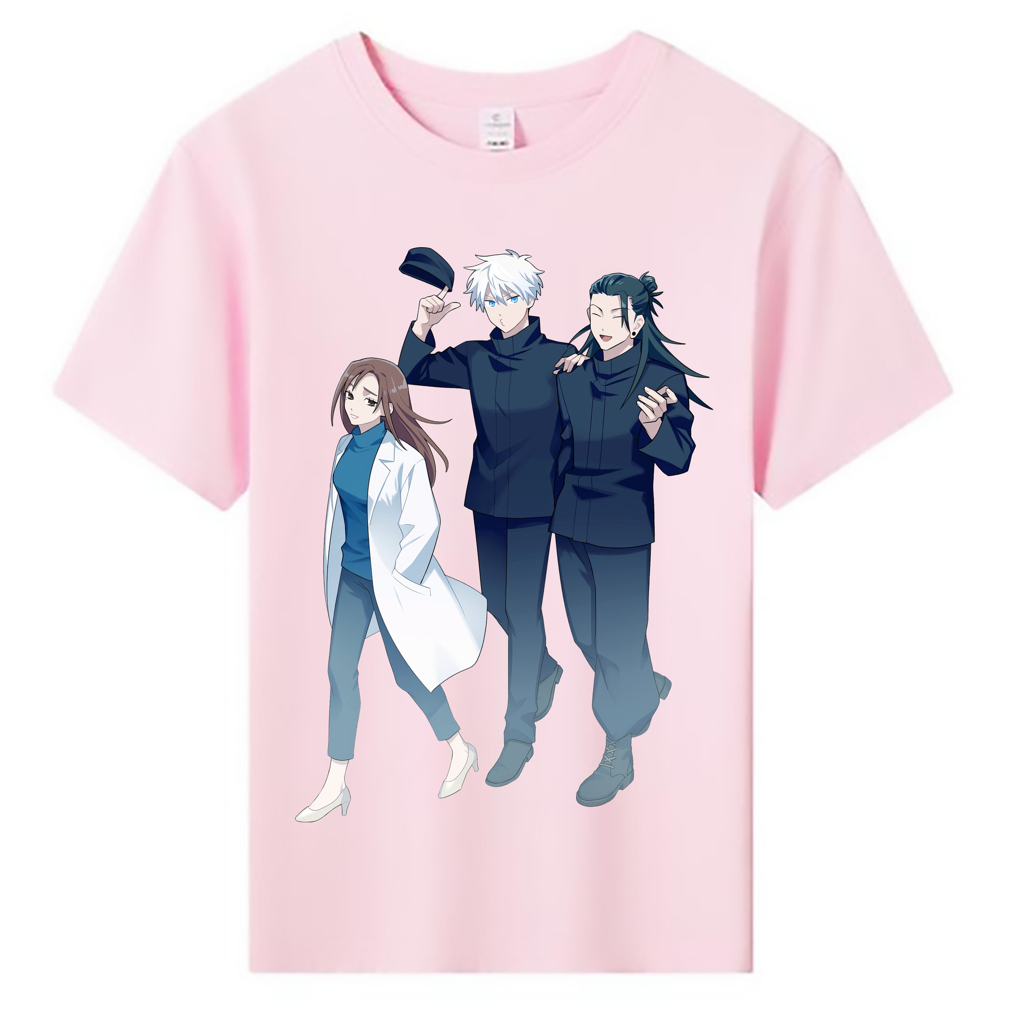 （画像用） 呪術廻戦 Jujutsu Kaisen 綿100％キッズTシャツ（フロントプリント）