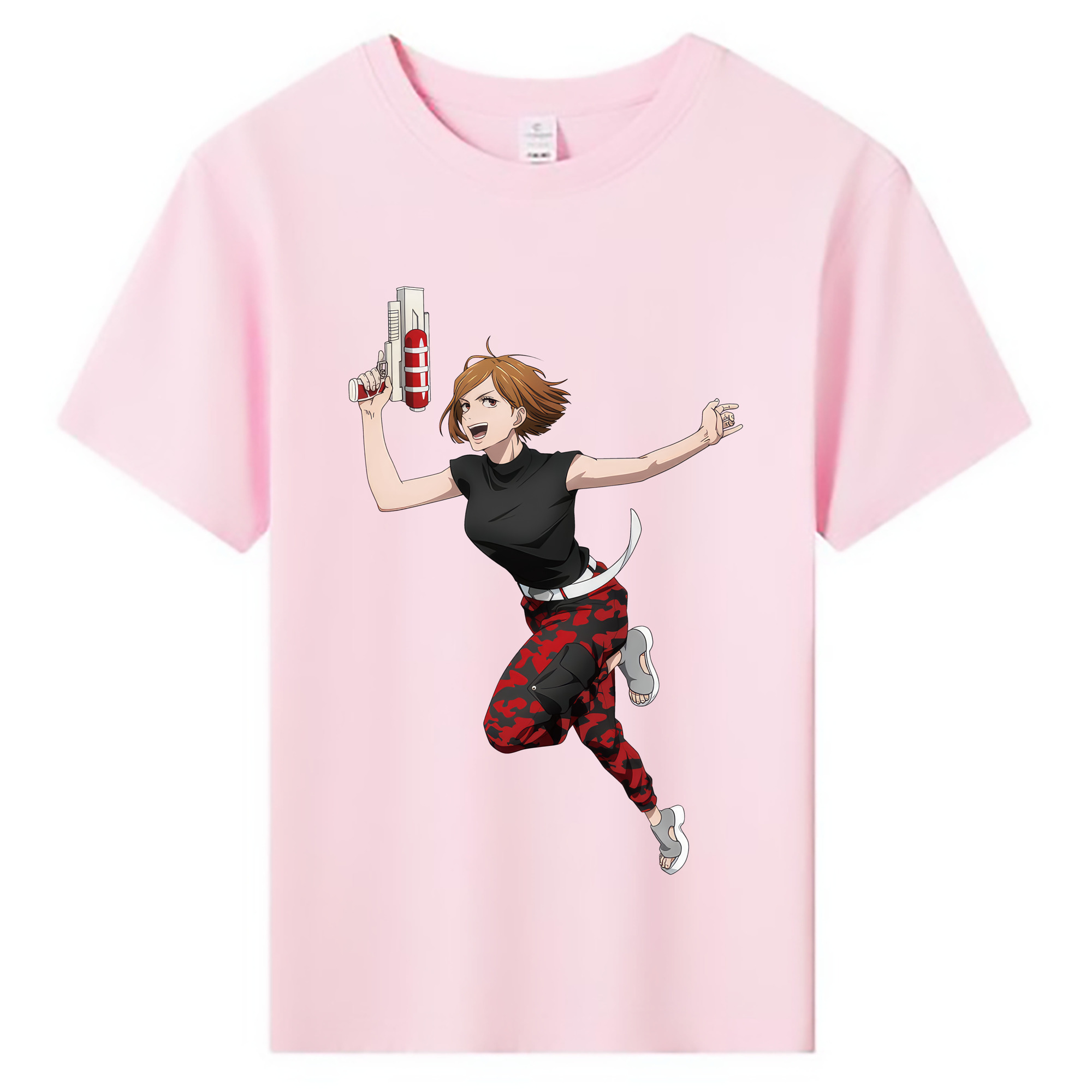 （画像用） 呪術廻戦 Jujutsu Kaisen 綿100％キッズTシャツ（フロントプリント）