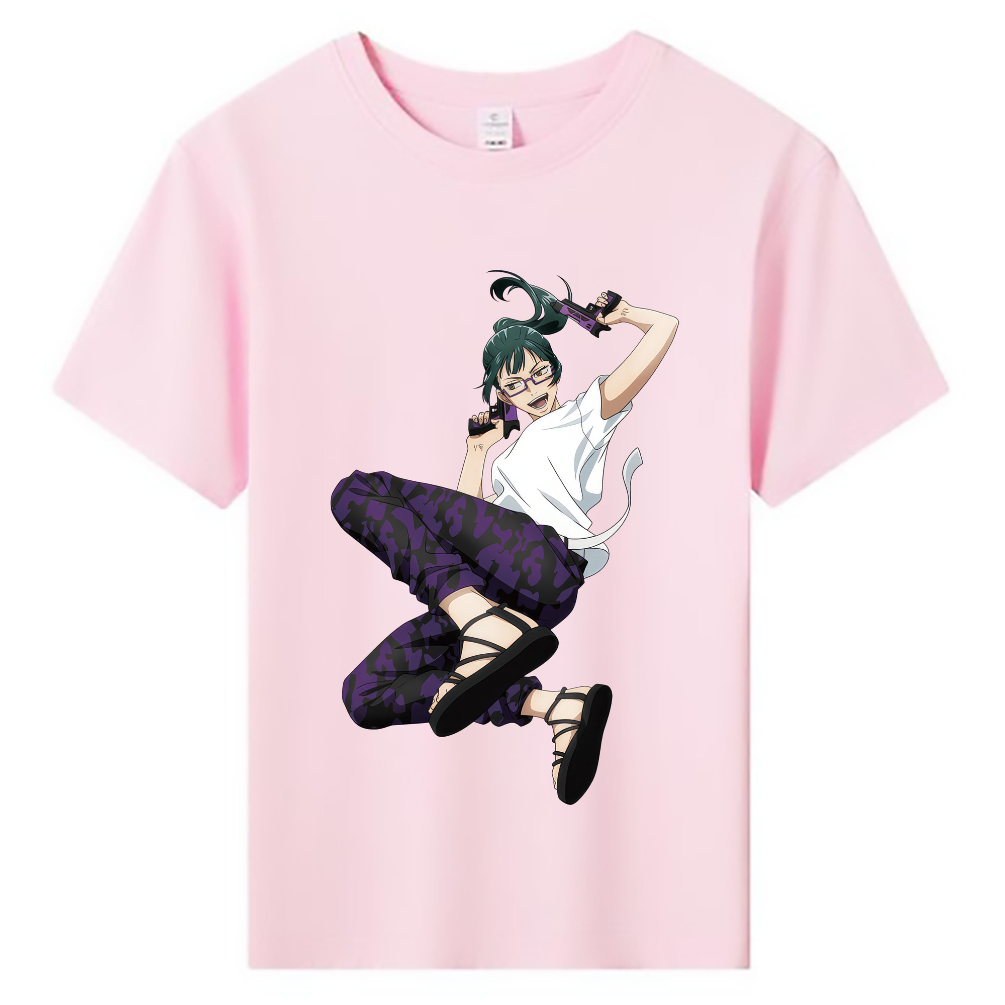 （画像用） 呪術廻戦 Jujutsu Kaisen 綿100％キッズTシャツ（フロントプリント）