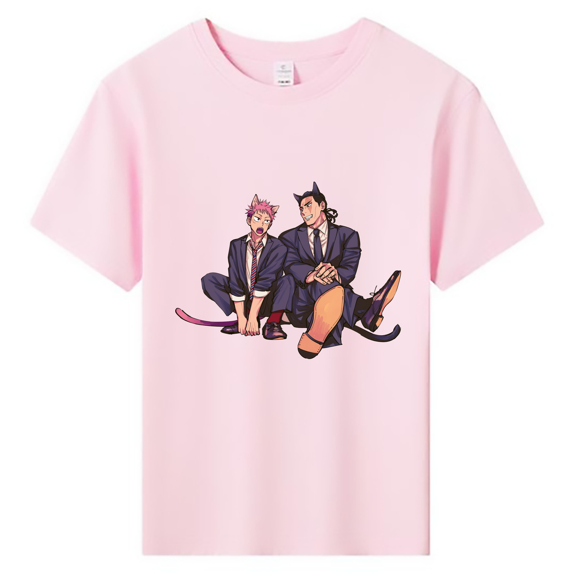 （画像用） 呪術廻戦 Jujutsu Kaisen 綿100％キッズTシャツ（フロントプリント）