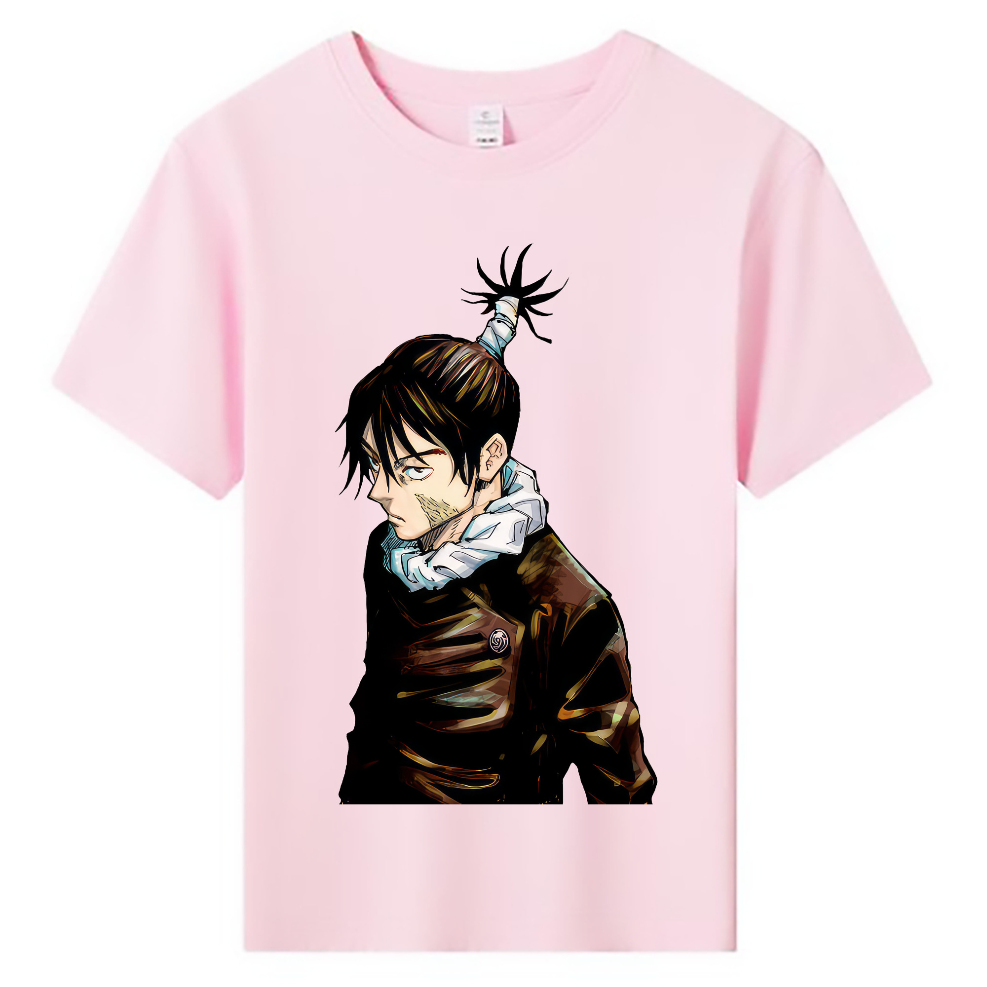 （画像用） 呪術廻戦 Jujutsu Kaisen 綿100％キッズTシャツ（フロントプリント）