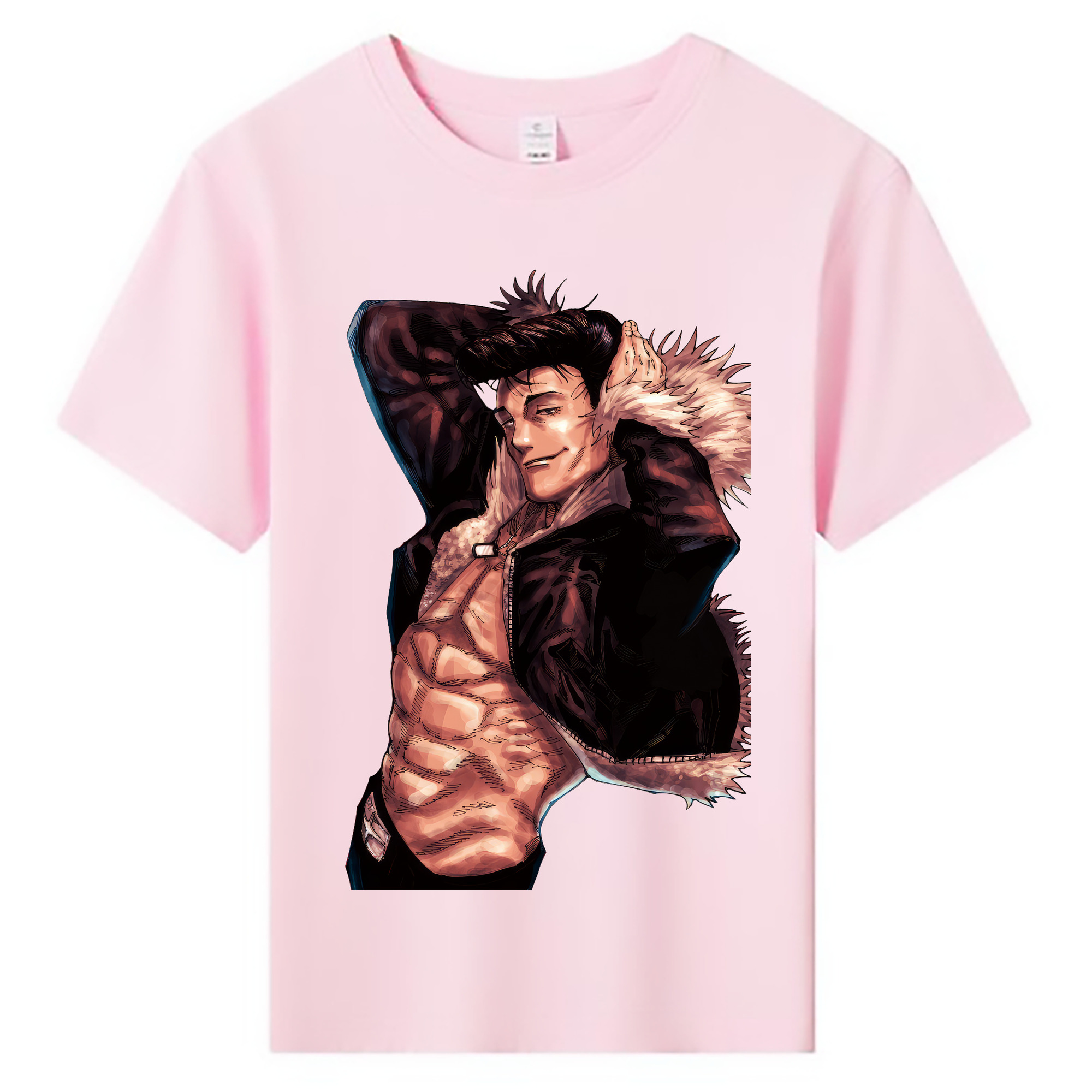 （画像用） 呪術廻戦 Jujutsu Kaisen 綿100％キッズTシャツ（フロントプリント）
