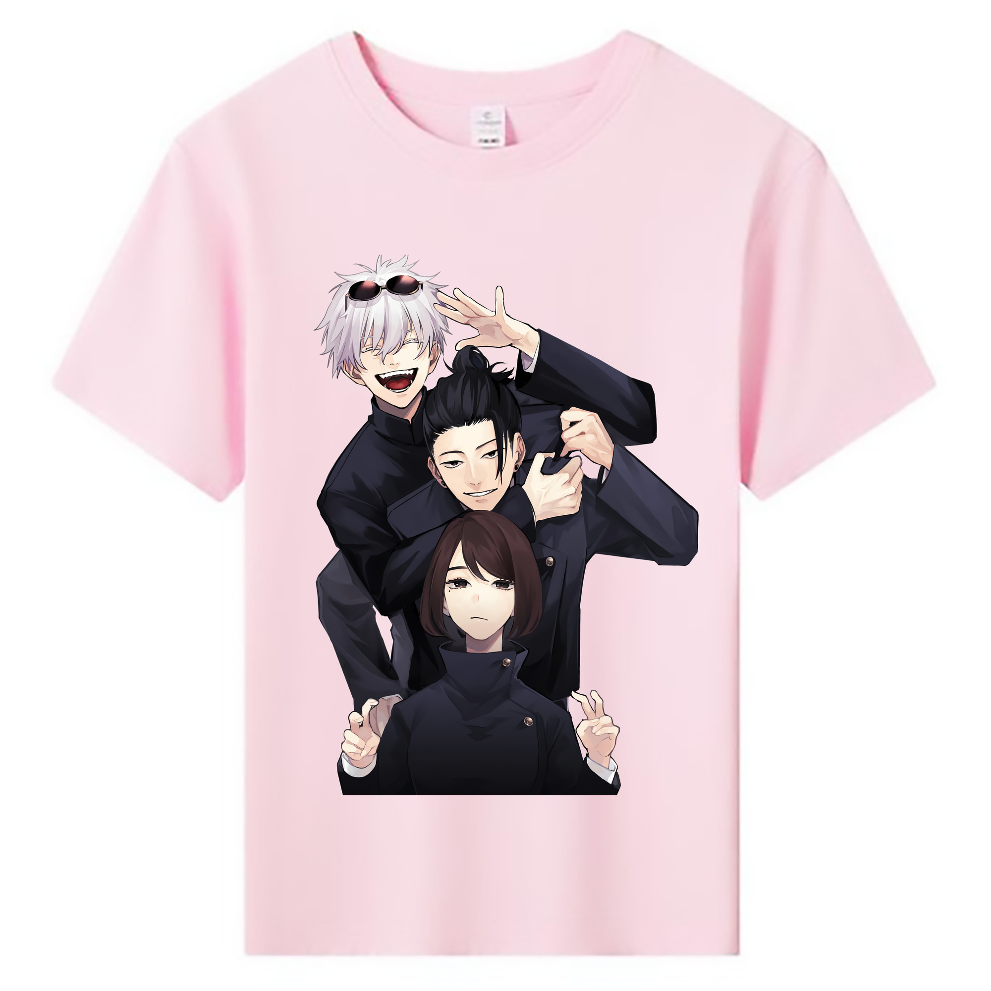 （画像用） 呪術廻戦 Jujutsu Kaisen 綿100％キッズTシャツ（フロントプリント）