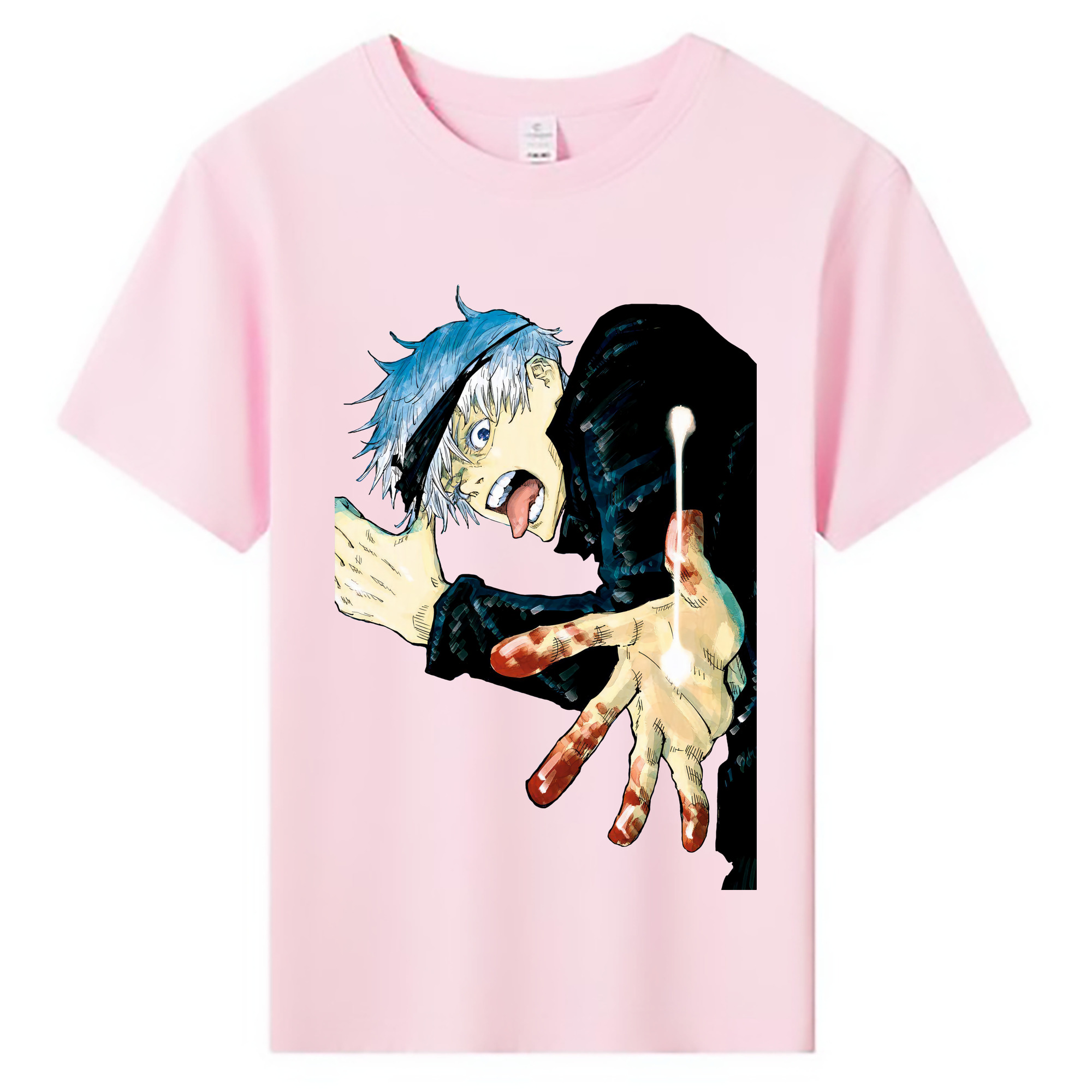 （画像用） 呪術廻戦 Jujutsu Kaisen 綿100％キッズTシャツ（フロントプリント）