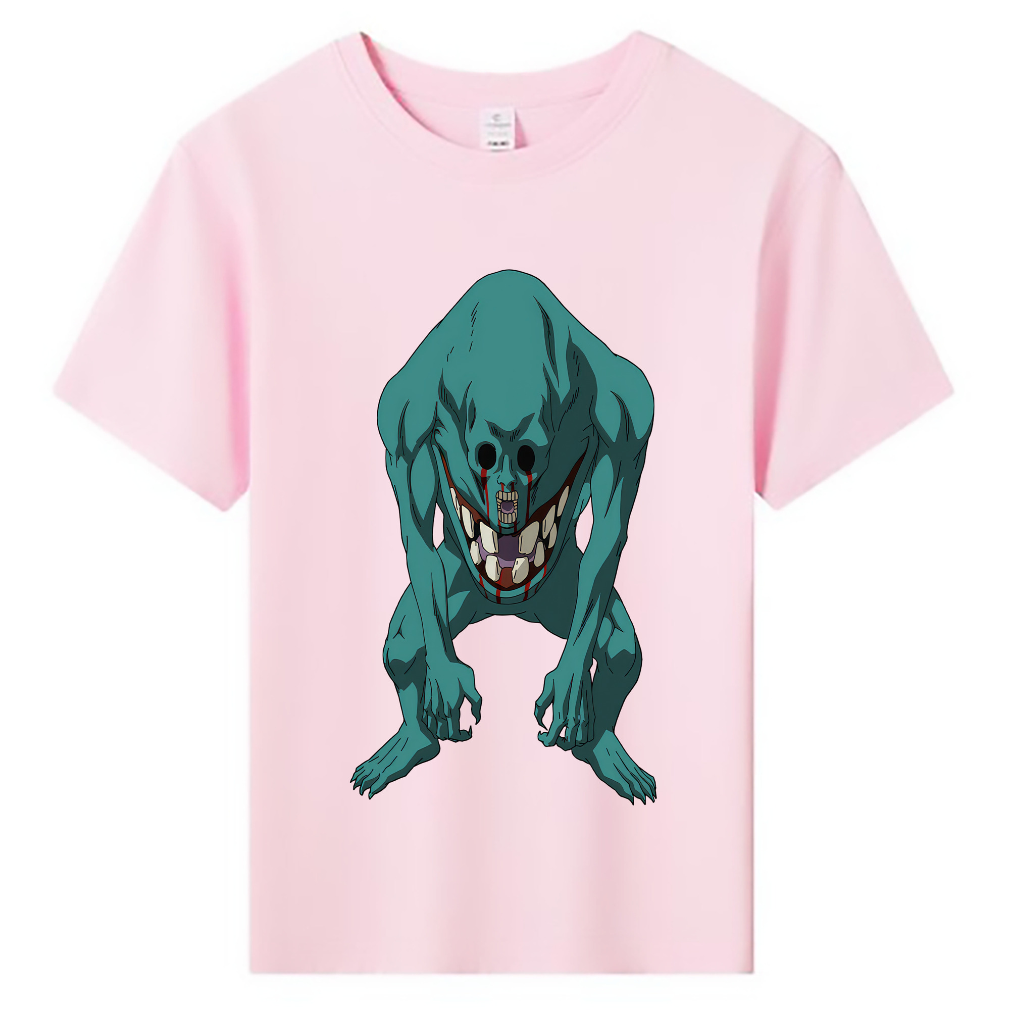 （画像用） 呪術廻戦 Jujutsu Kaisen 綿100％キッズTシャツ（フロントプリント）