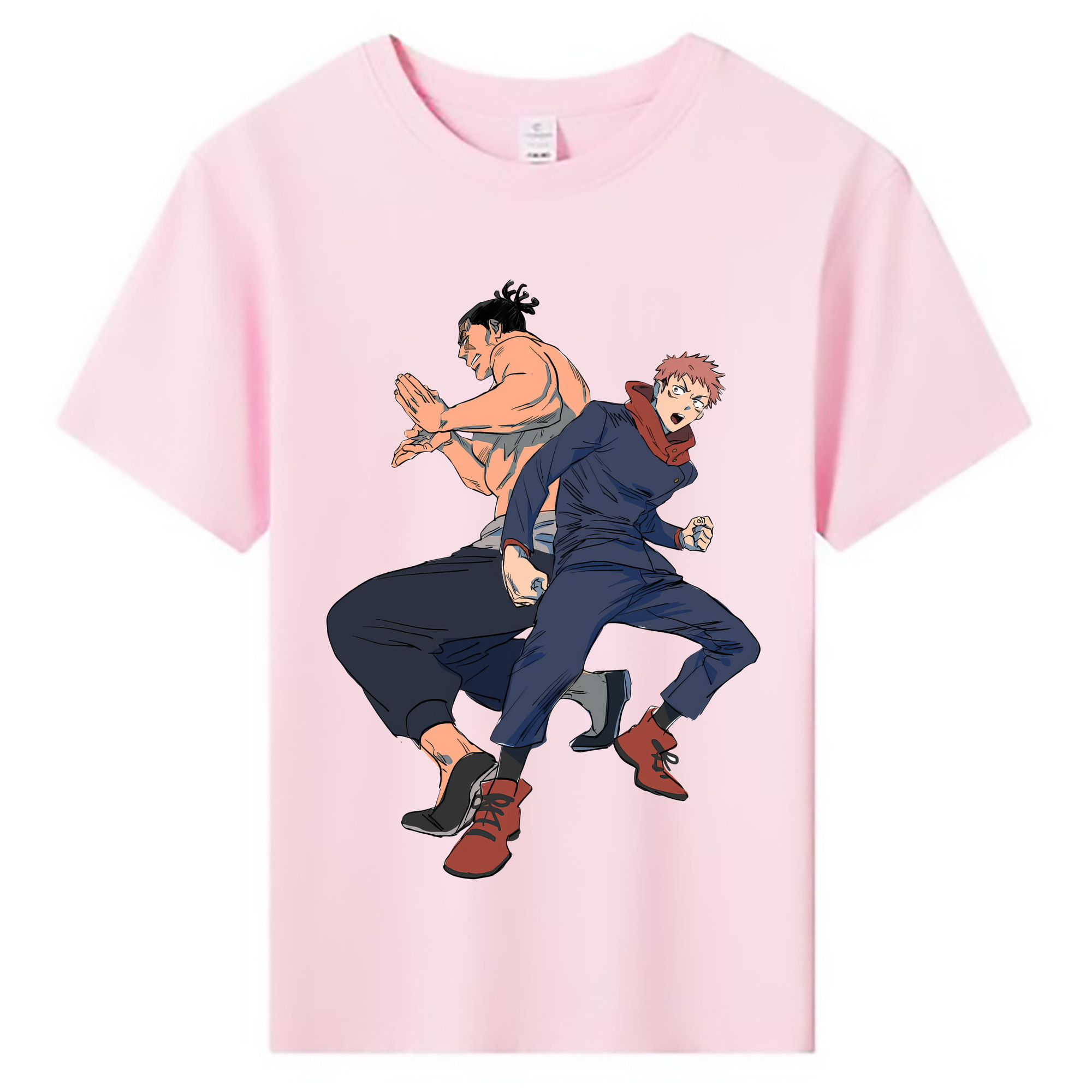 （画像用） 呪術廻戦 Jujutsu Kaisen 綿100％キッズTシャツ（フロントプリント）