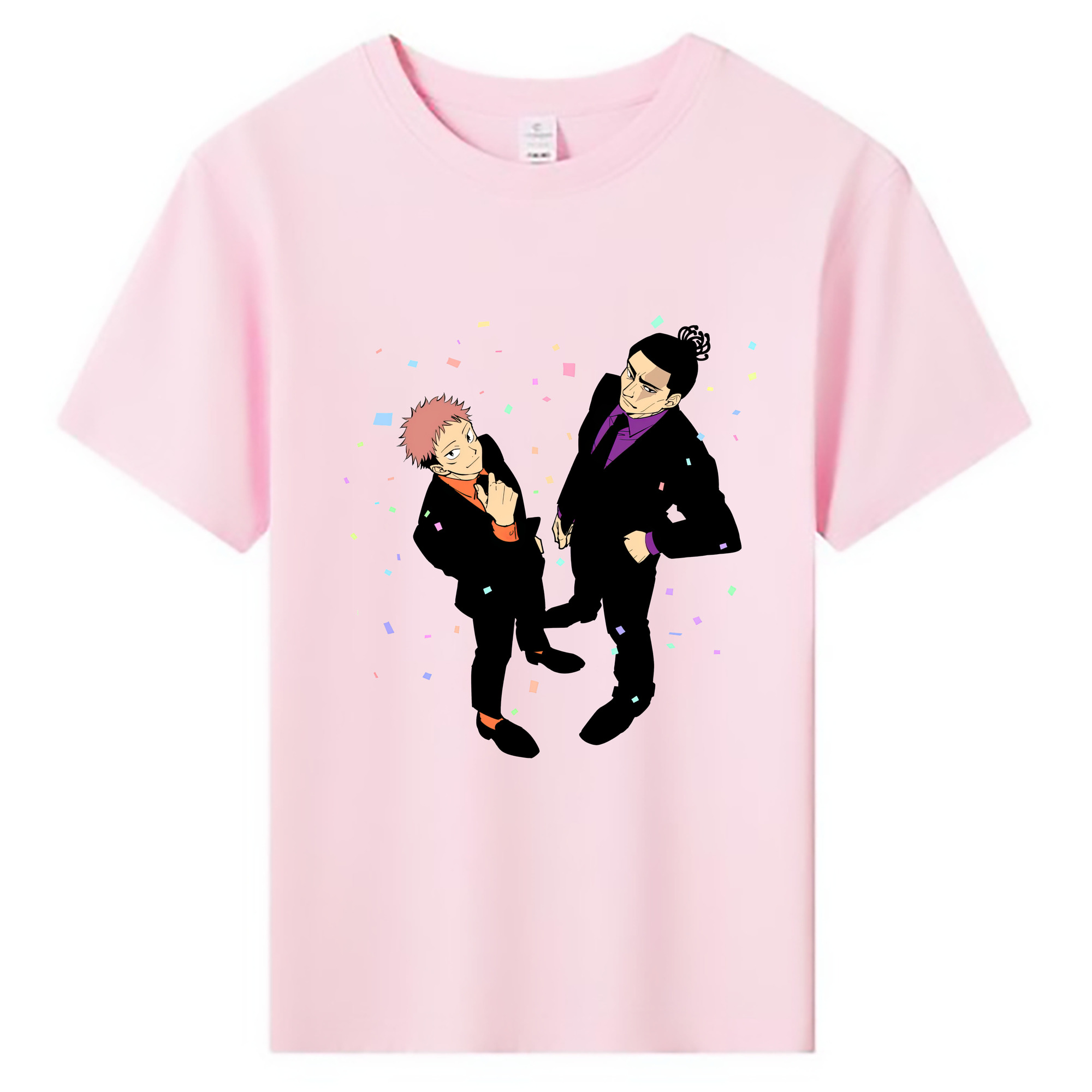 （画像用） 呪術廻戦 Jujutsu Kaisen 綿100％キッズTシャツ（フロントプリント）