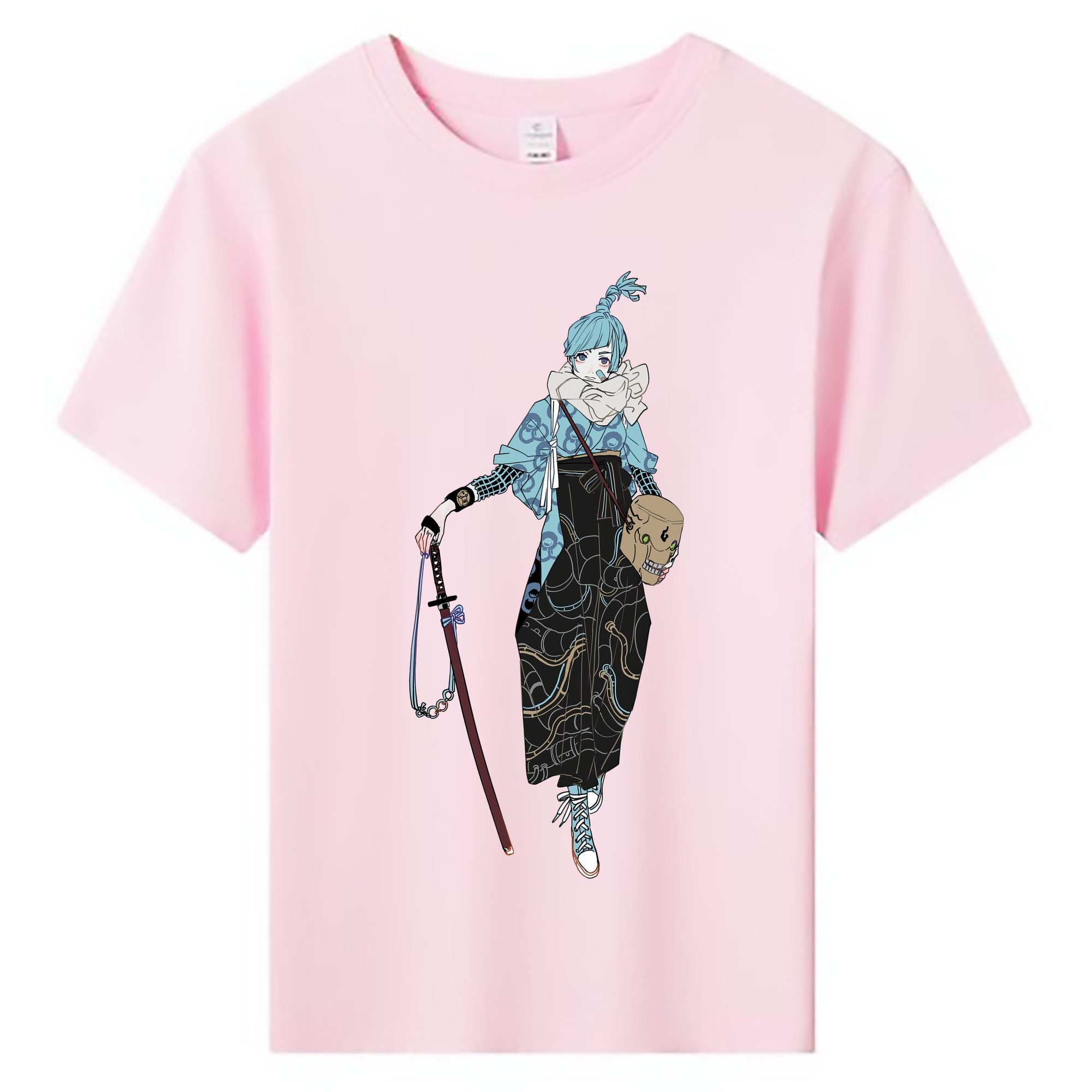 （画像用） 呪術廻戦 Jujutsu Kaisen 綿100％キッズTシャツ（フロントプリント）