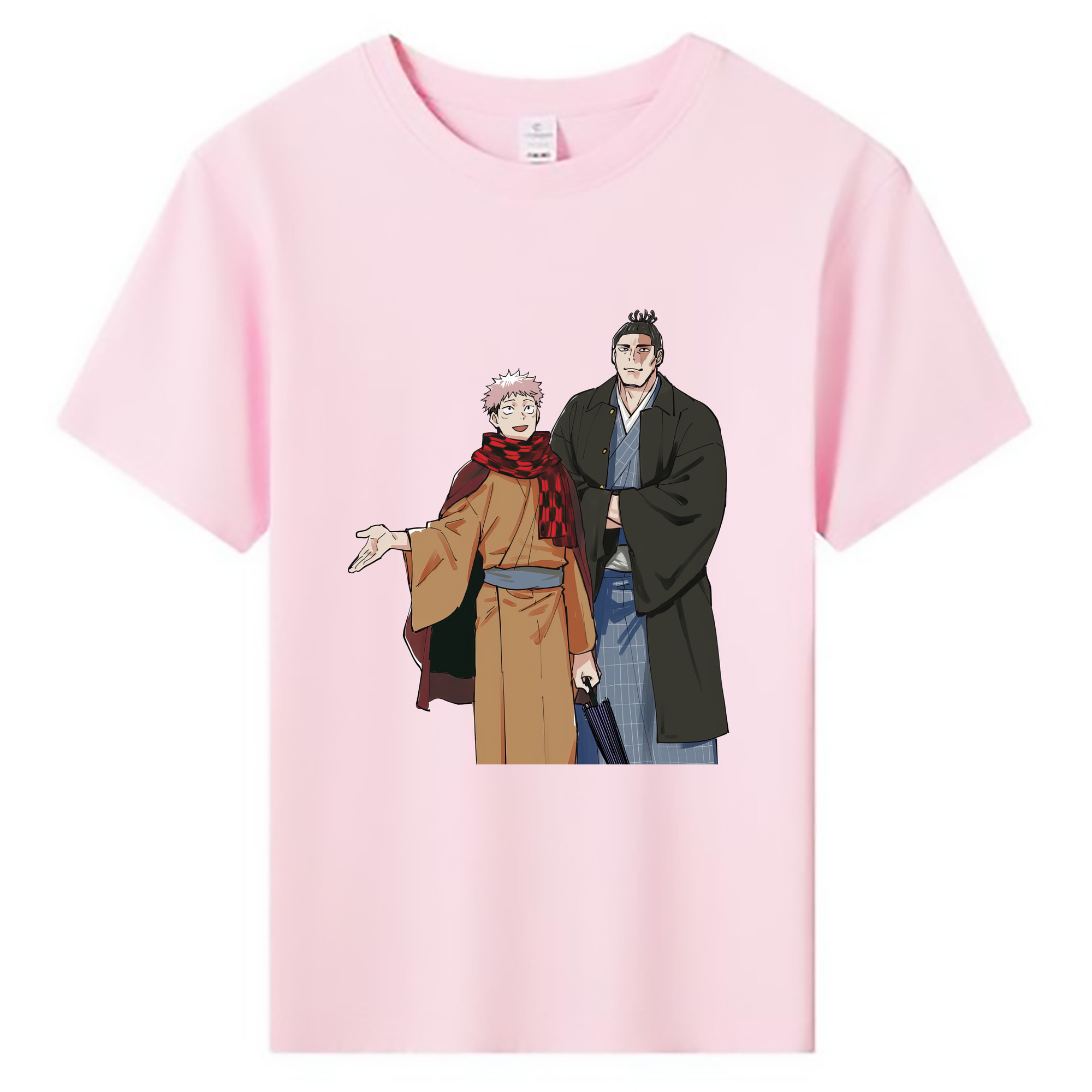 （画像用） 呪術廻戦 Jujutsu Kaisen 綿100％キッズTシャツ（フロントプリント）