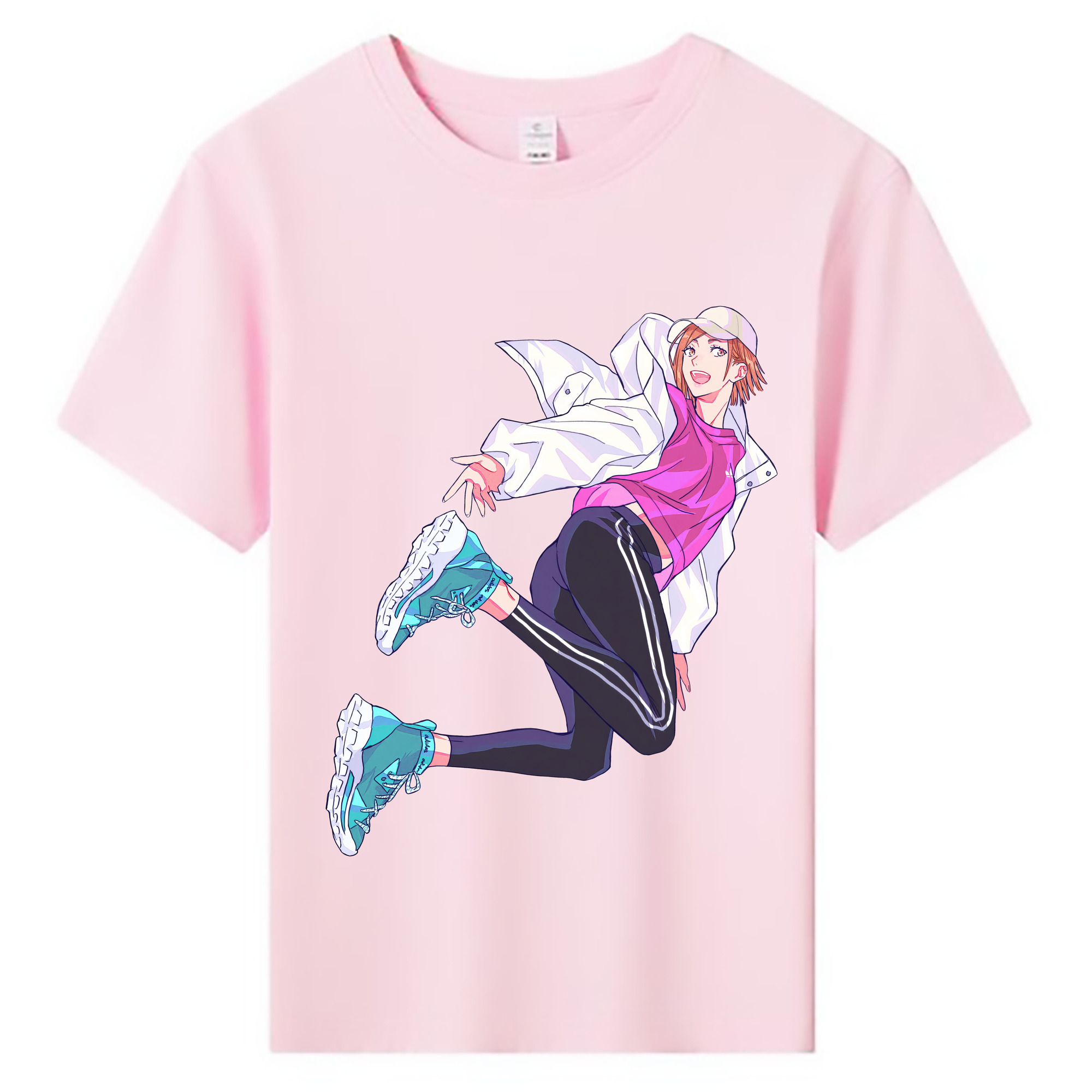（画像用） 呪術廻戦 Jujutsu Kaisen 綿100％キッズTシャツ（フロントプリント）