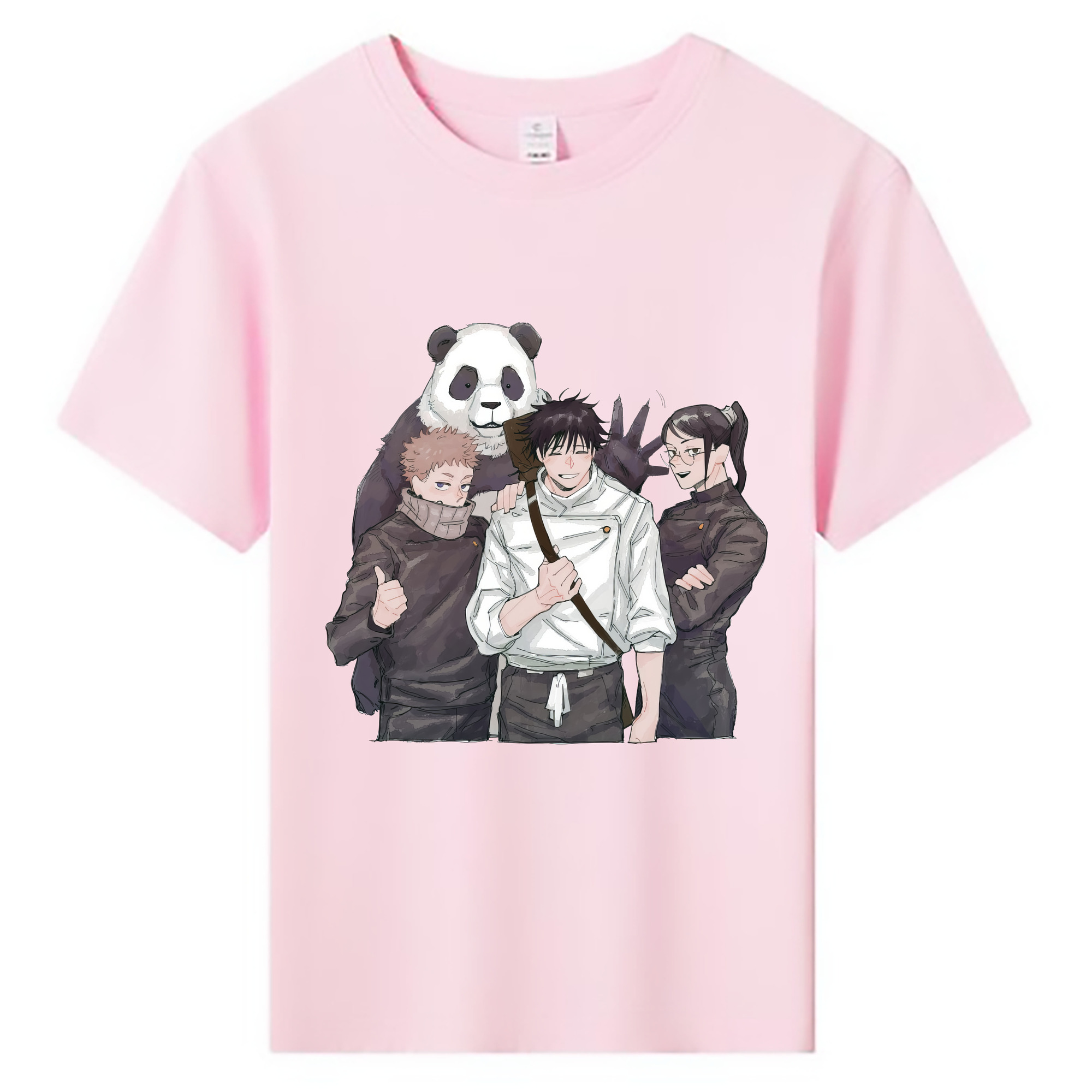 （画像用） 呪術廻戦 Jujutsu Kaisen 綿100％キッズTシャツ（フロントプリント）