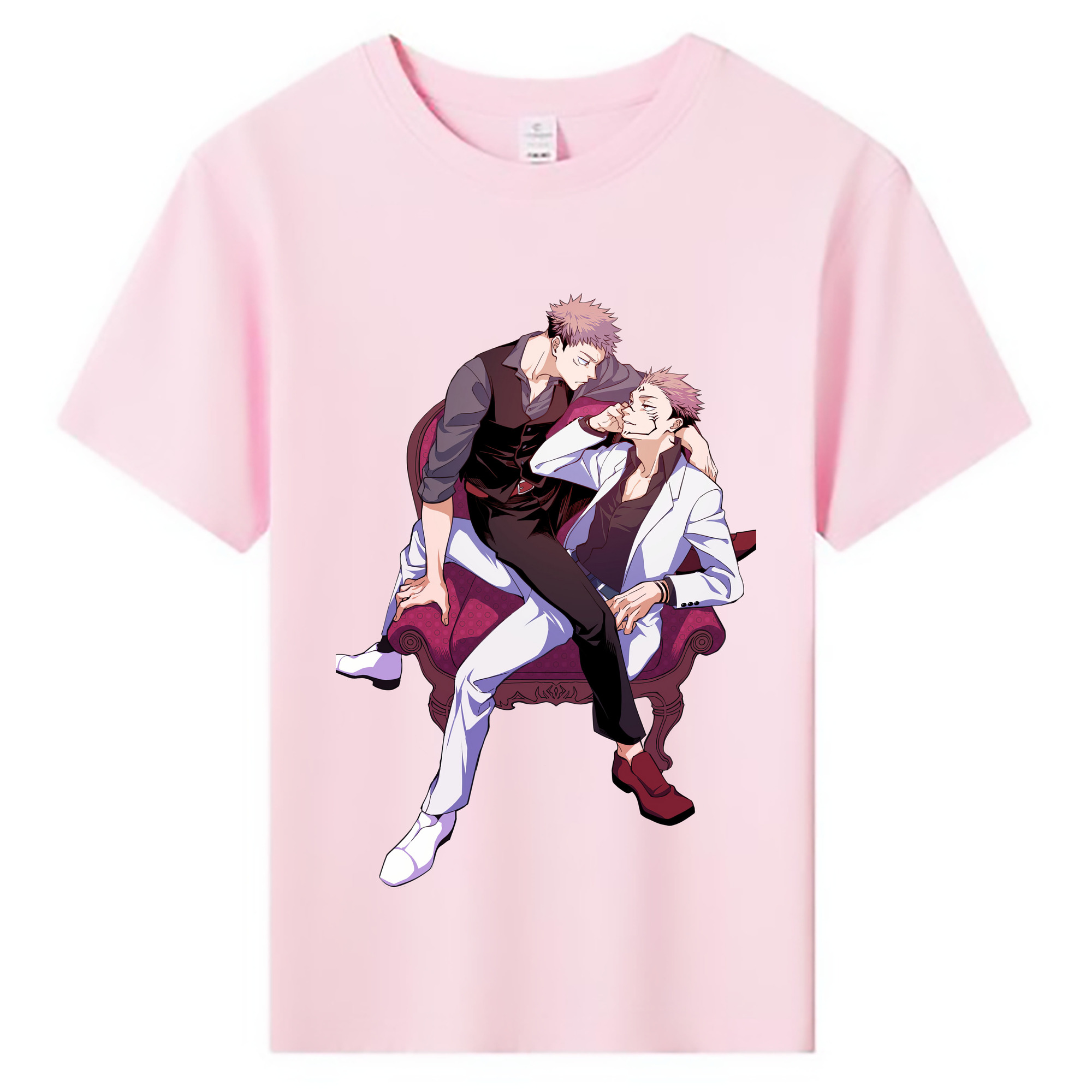 （画像用） 呪術廻戦 Jujutsu Kaisen 綿100％キッズTシャツ（フロントプリント）