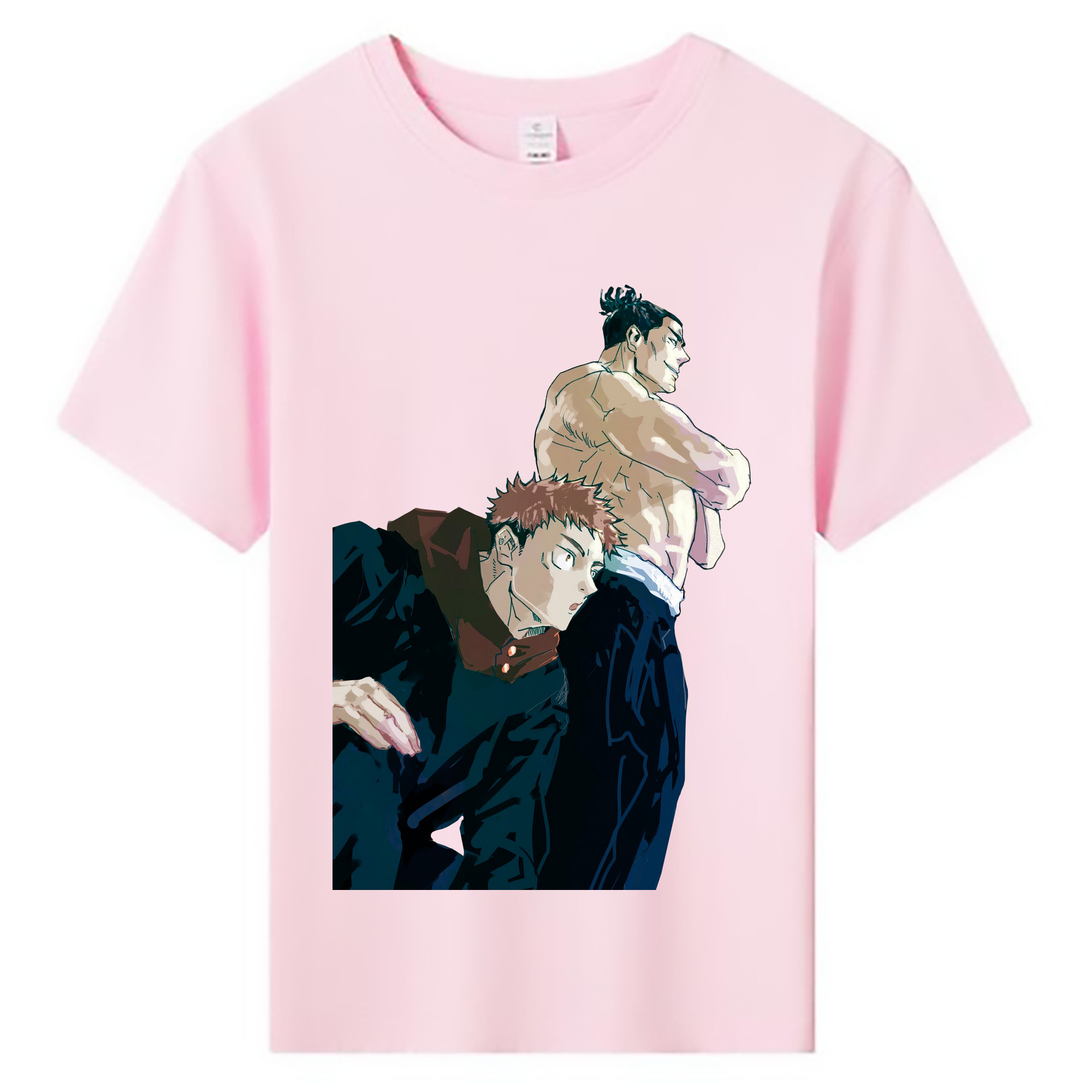 （画像用） 呪術廻戦 Jujutsu Kaisen 綿100％キッズTシャツ（フロントプリント）