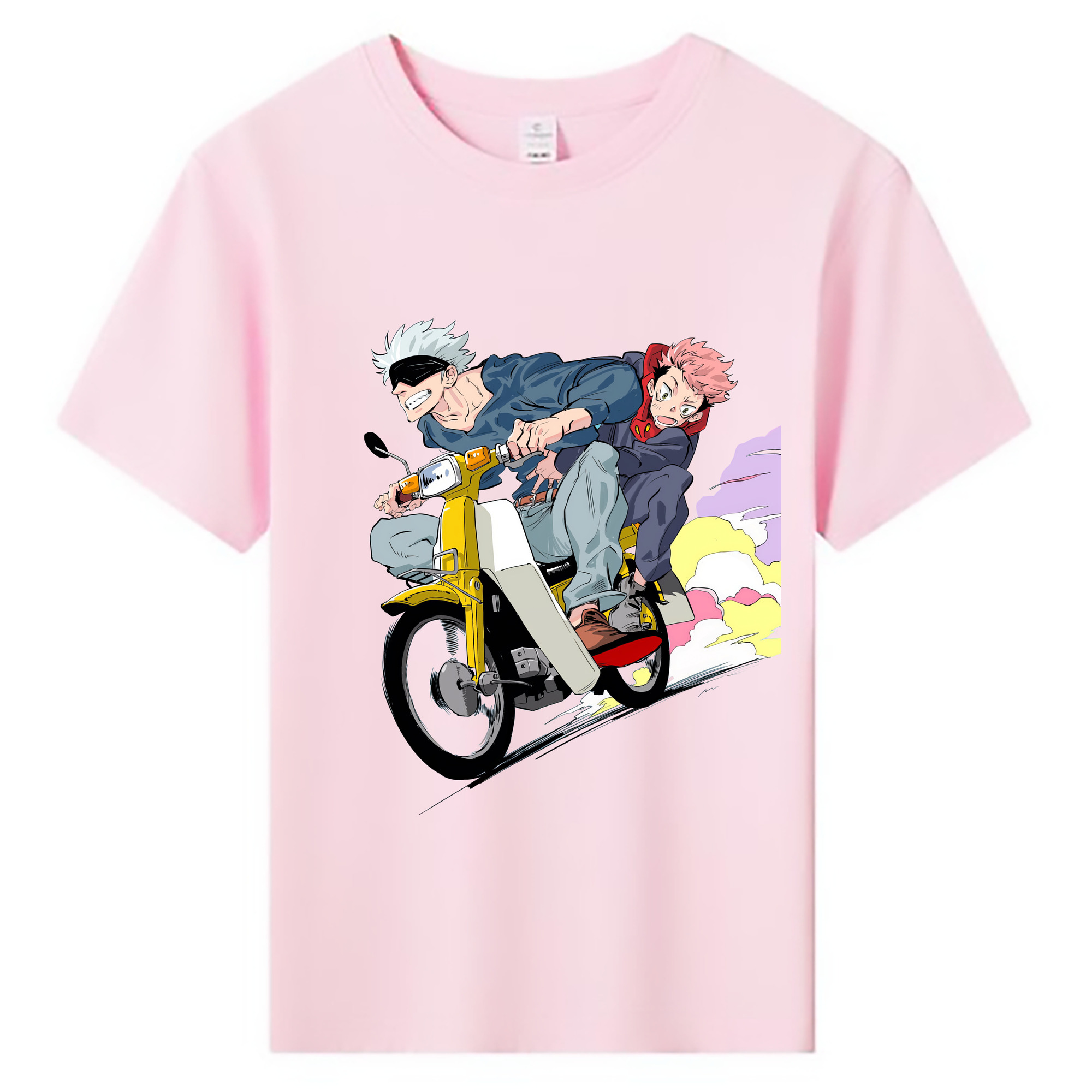 （画像用） 呪術廻戦 Jujutsu Kaisen 綿100％キッズTシャツ（フロントプリント）