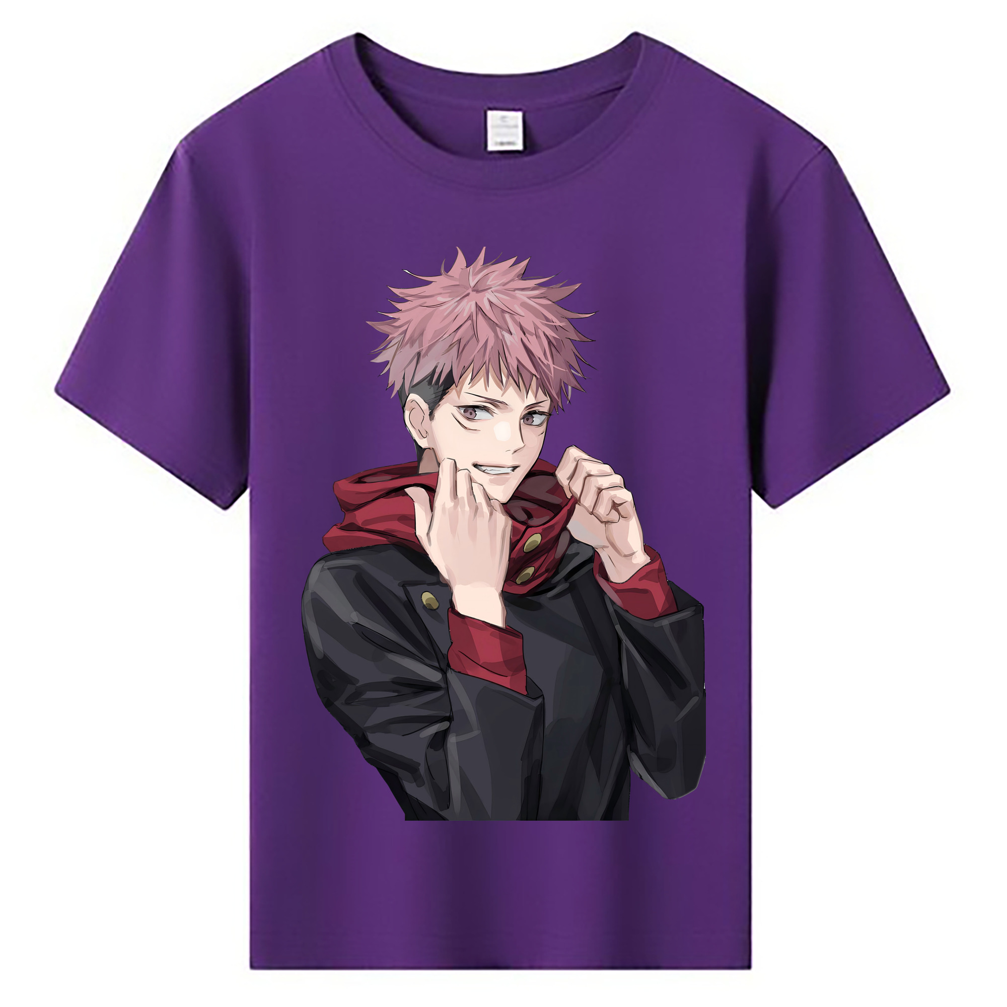 （画像用） 呪術廻戦 Jujutsu Kaisen 綿100％キッズTシャツ（フロントプリント）